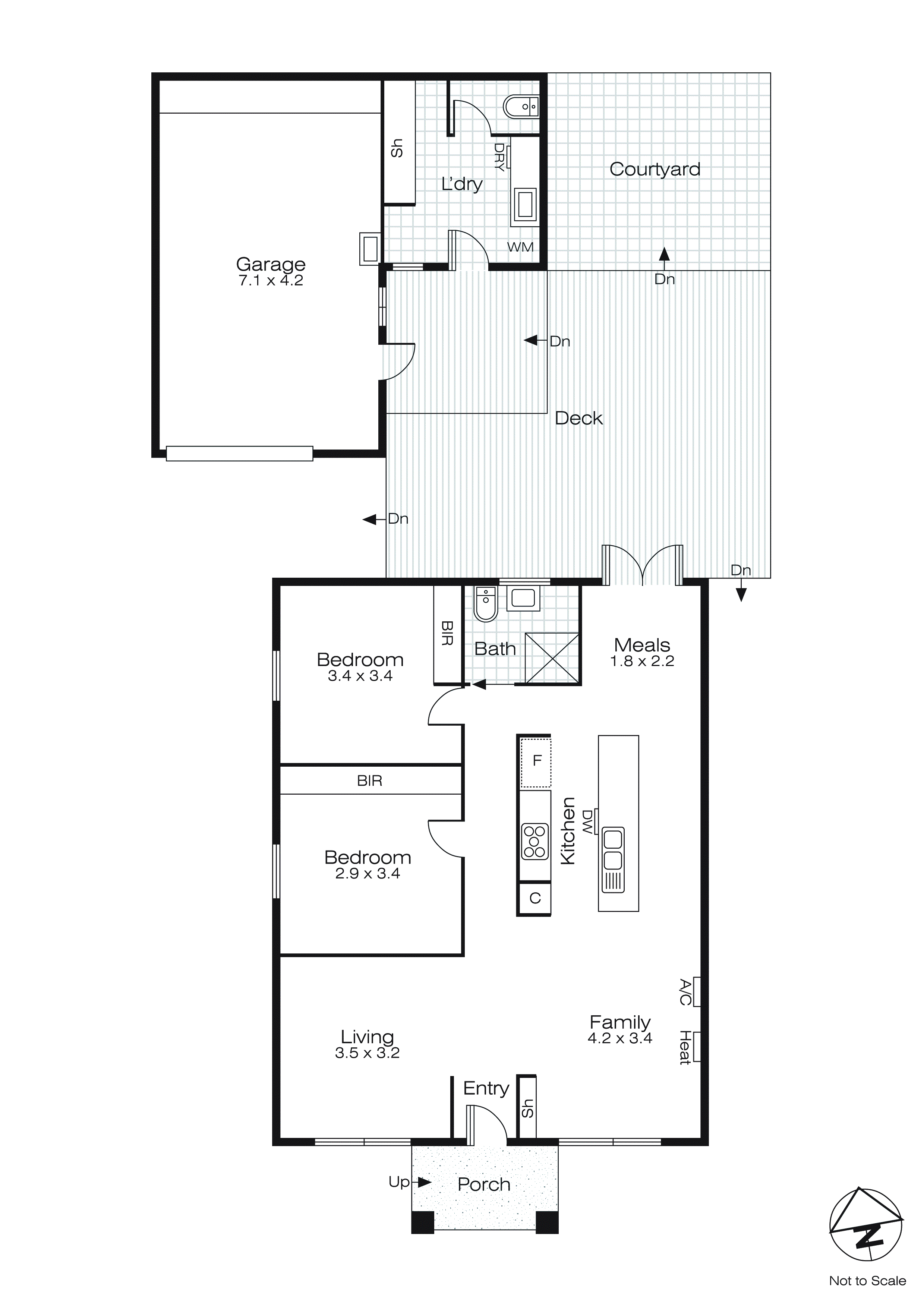 908 Gregory Street, Wendouree VIC 3355 - Floorplan