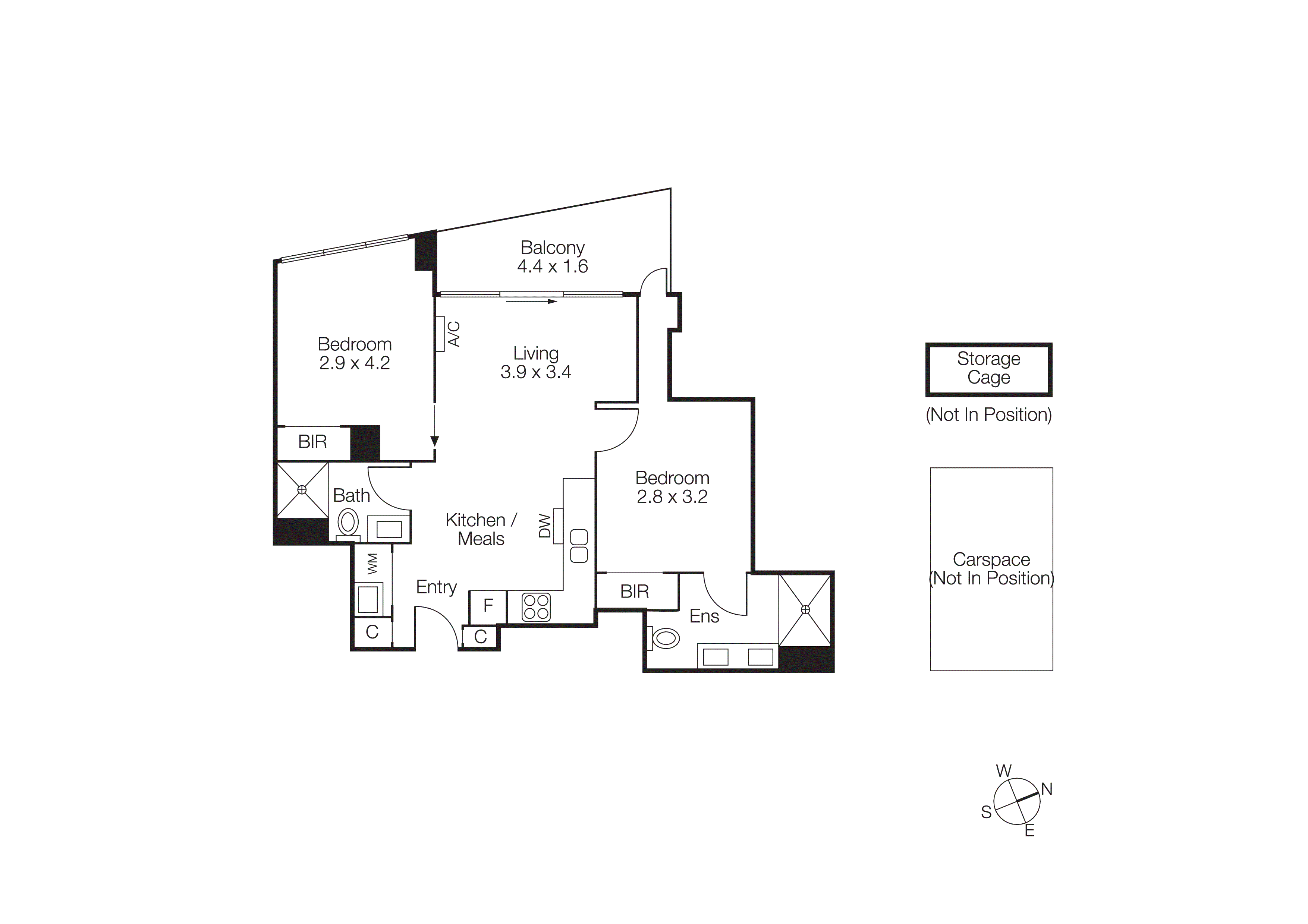 908/3-5 St Kilda Road, St Kilda VIC 3182 - Floorplan
