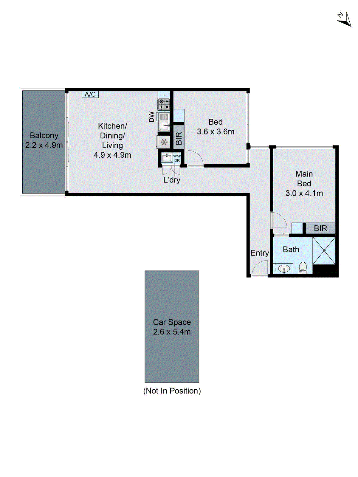 909/10 Bellerine Street, Geelong VIC 3220 - Floorplan