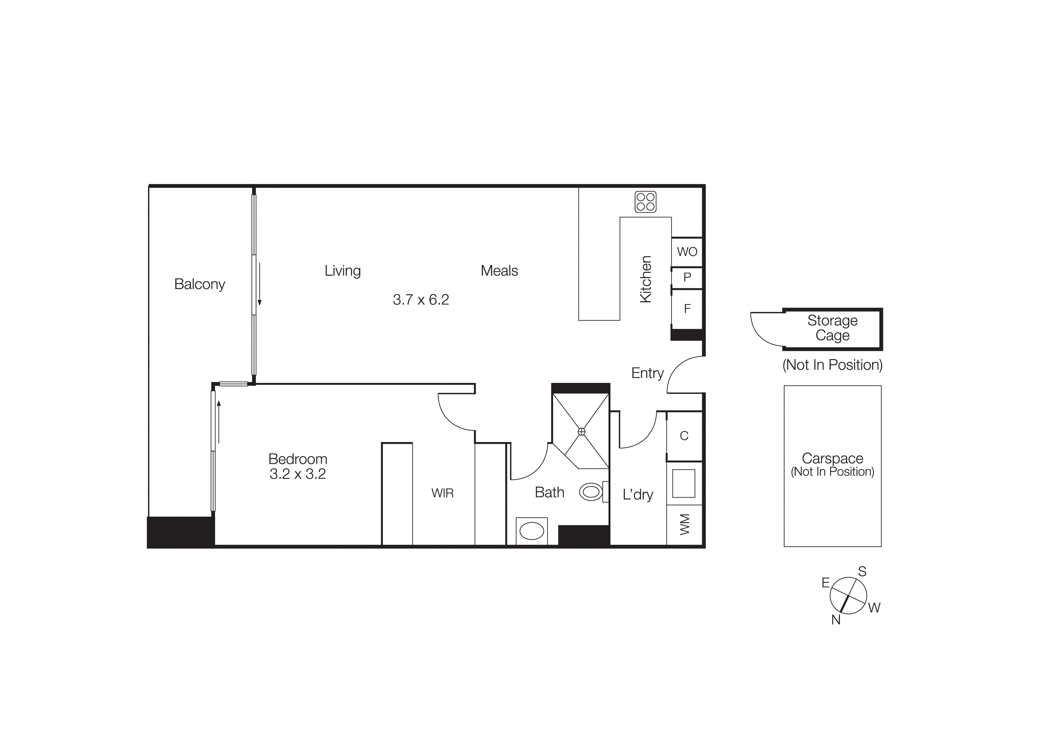 909/499 St Kilda Road, Melbourne VIC 3004 - Floorplan