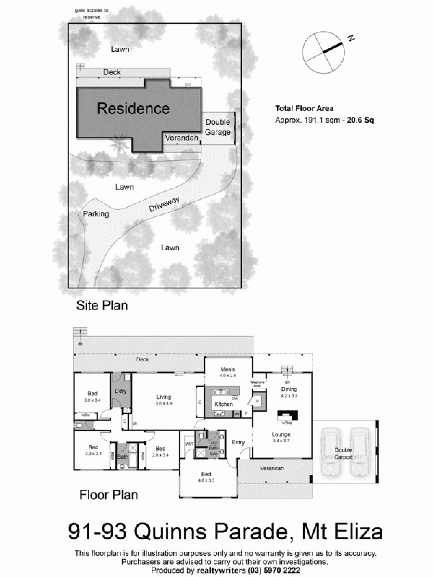 91-93 Quinns Parade, MOUNT ELIZA VIC 3930 - Floorplan