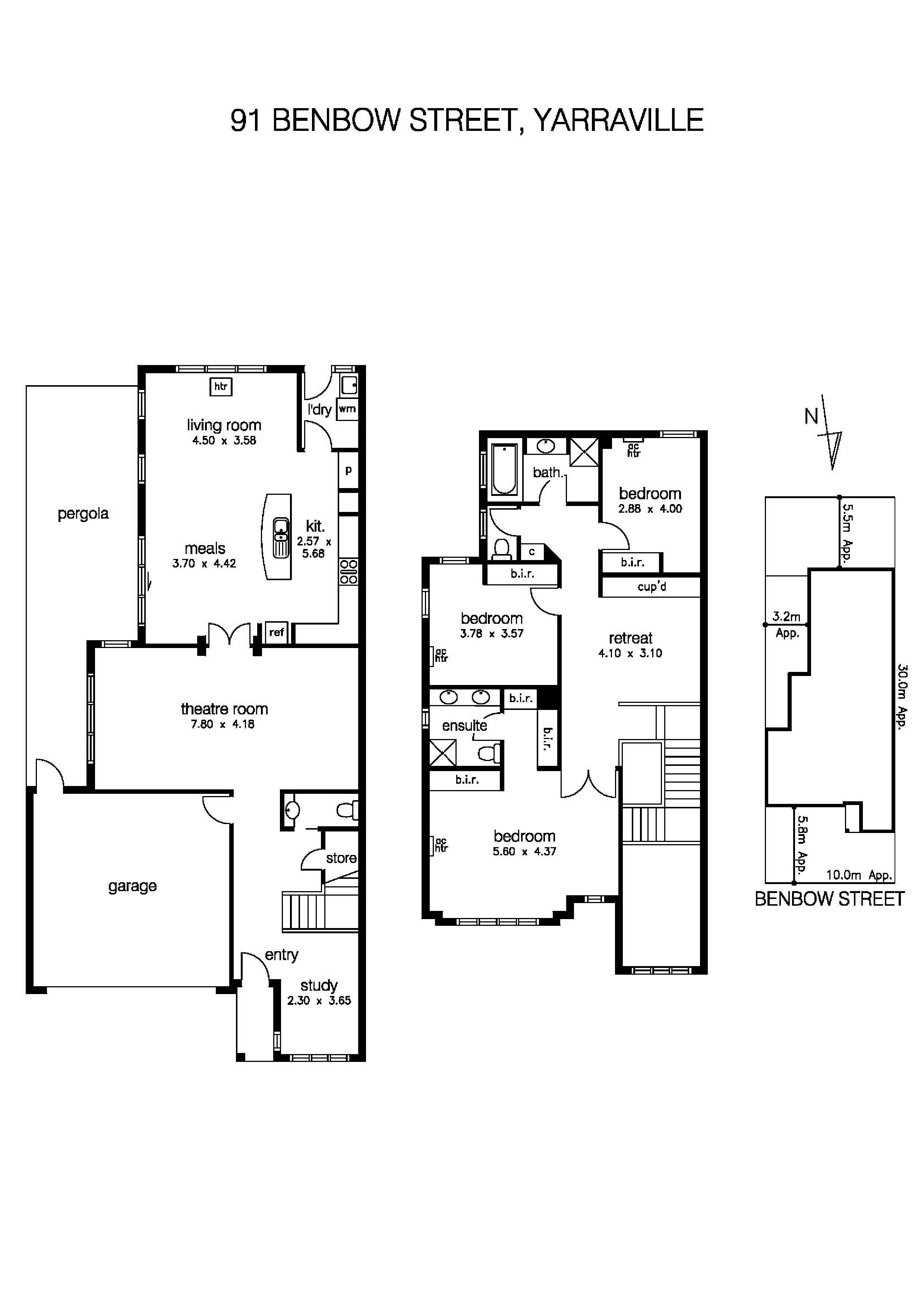 91 Benbow Street, YARRAVILLE VIC 3013 - Floorplan