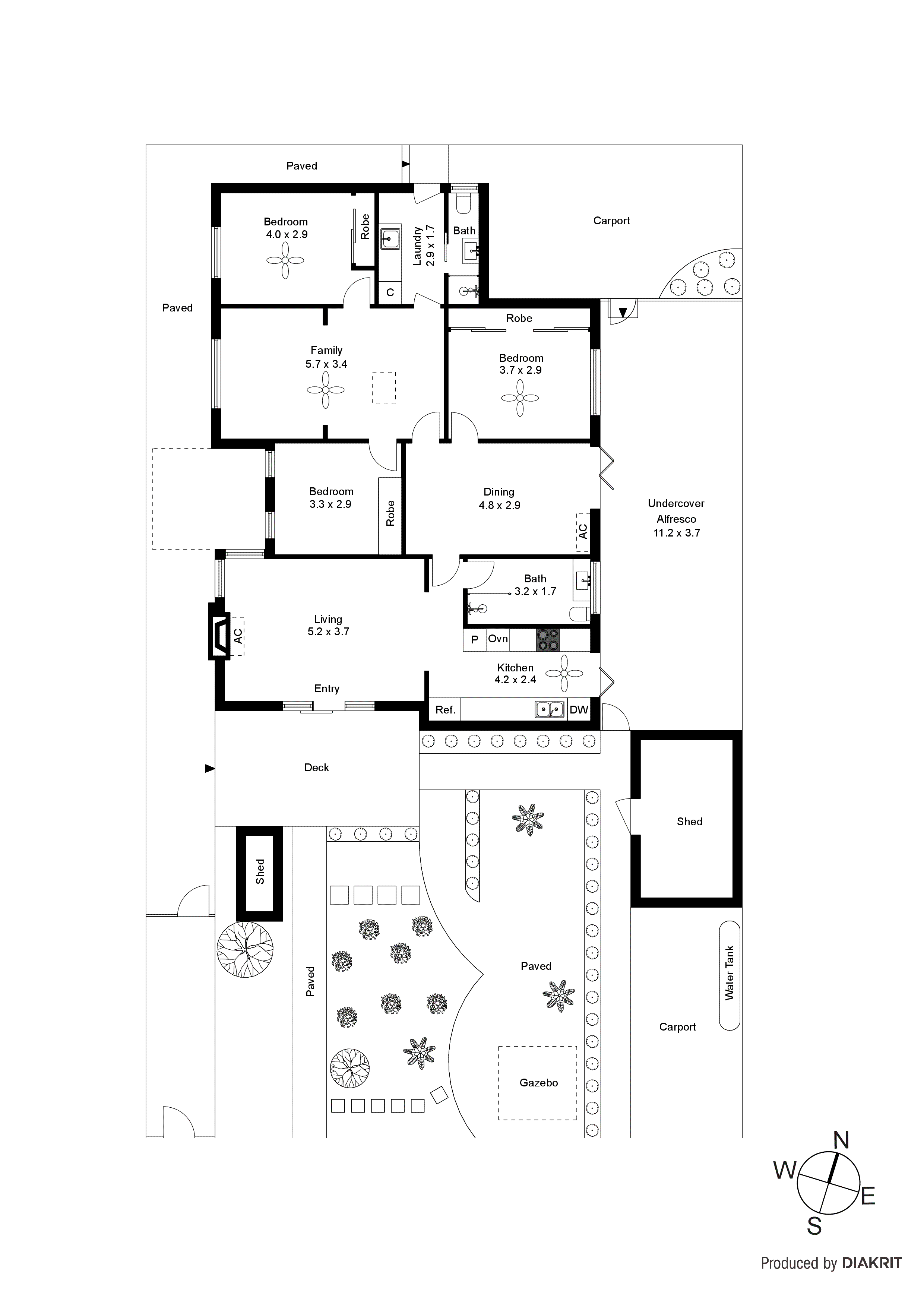 91 Keith Avenue, Edithvale VIC 3196 - Floorplan