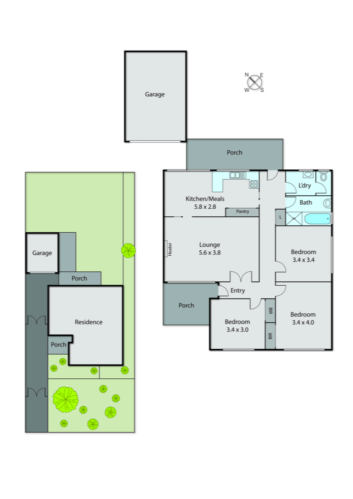91 Kinross Avenue, Edithvale VIC 3196 - Floorplan