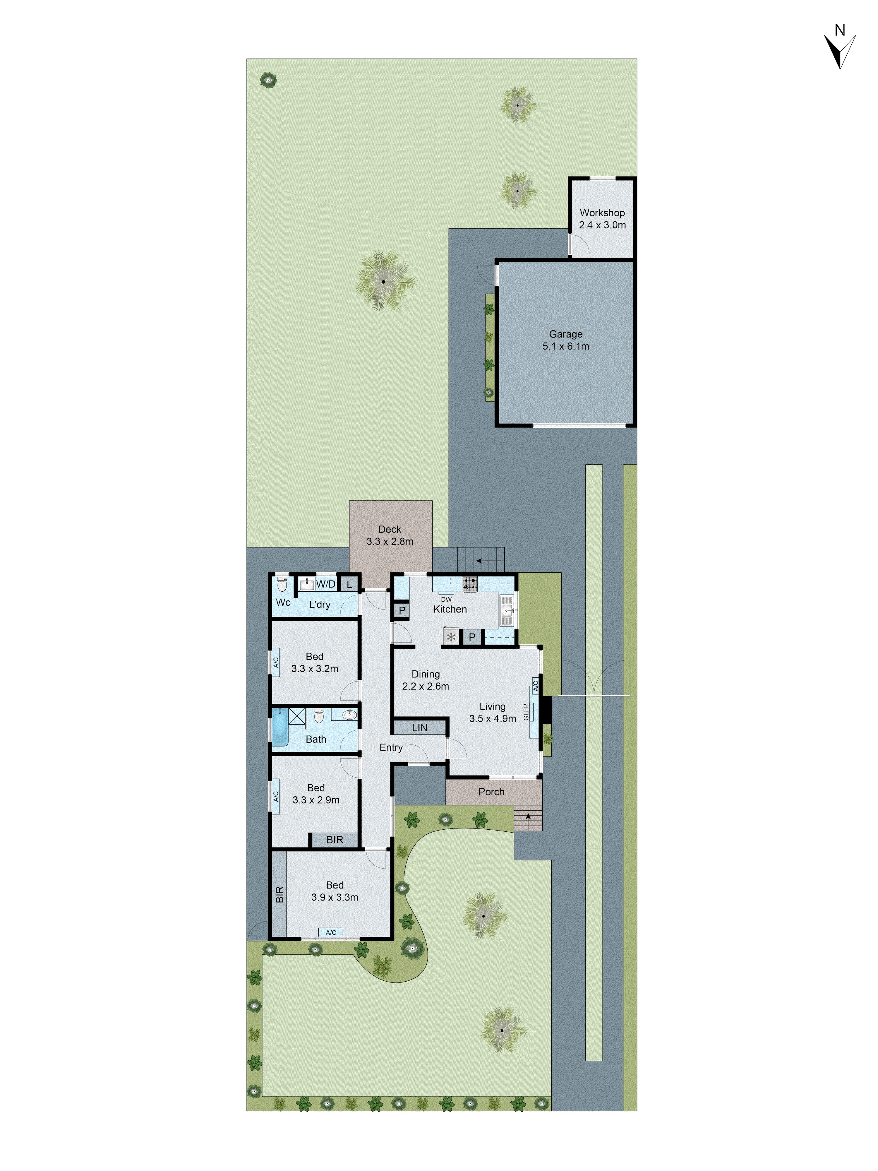 91 Laura Avenue, Belmont VIC 3216 - Floorplan