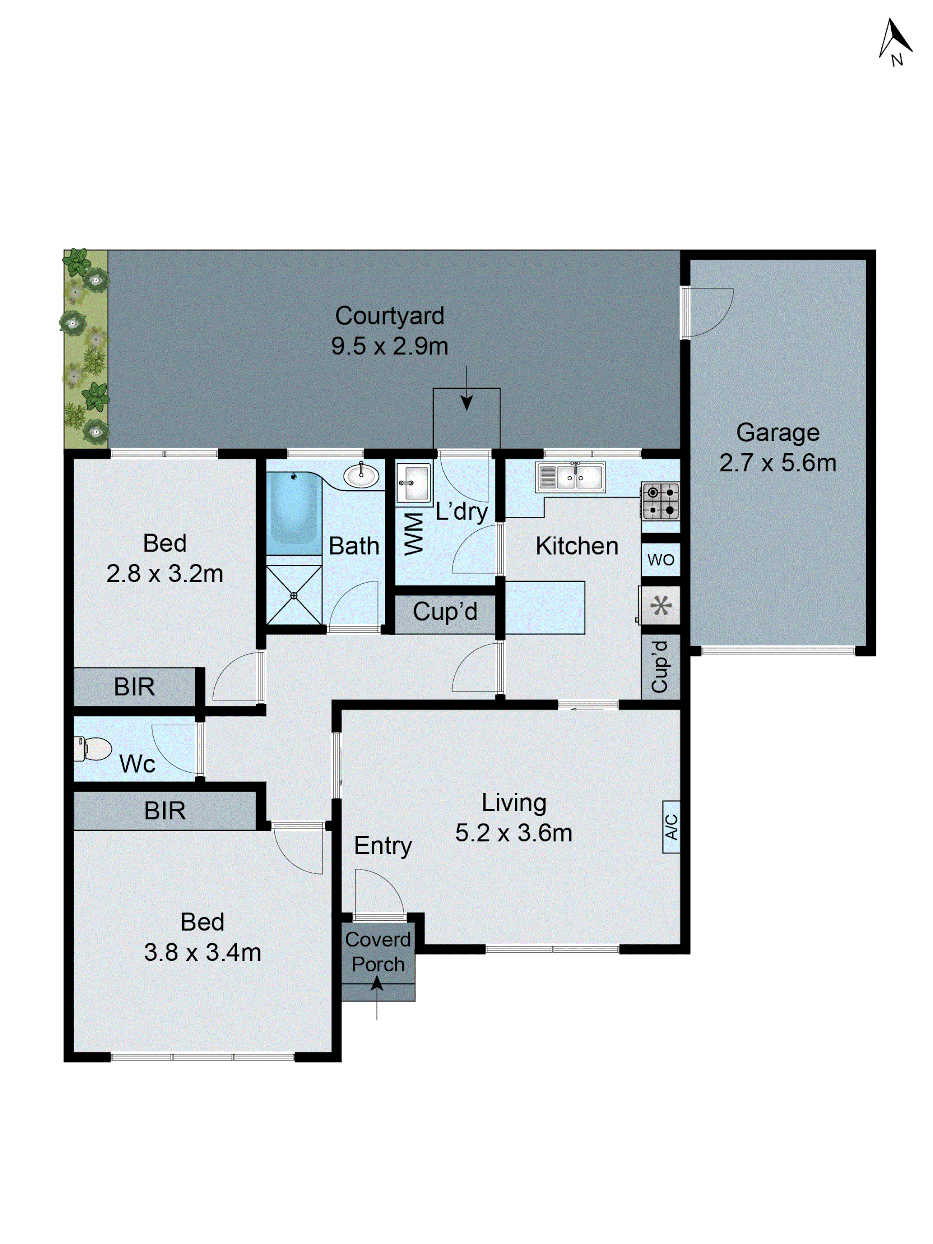 9/1 Mcgregor Street, Clayton VIC 3168 - Floorplan