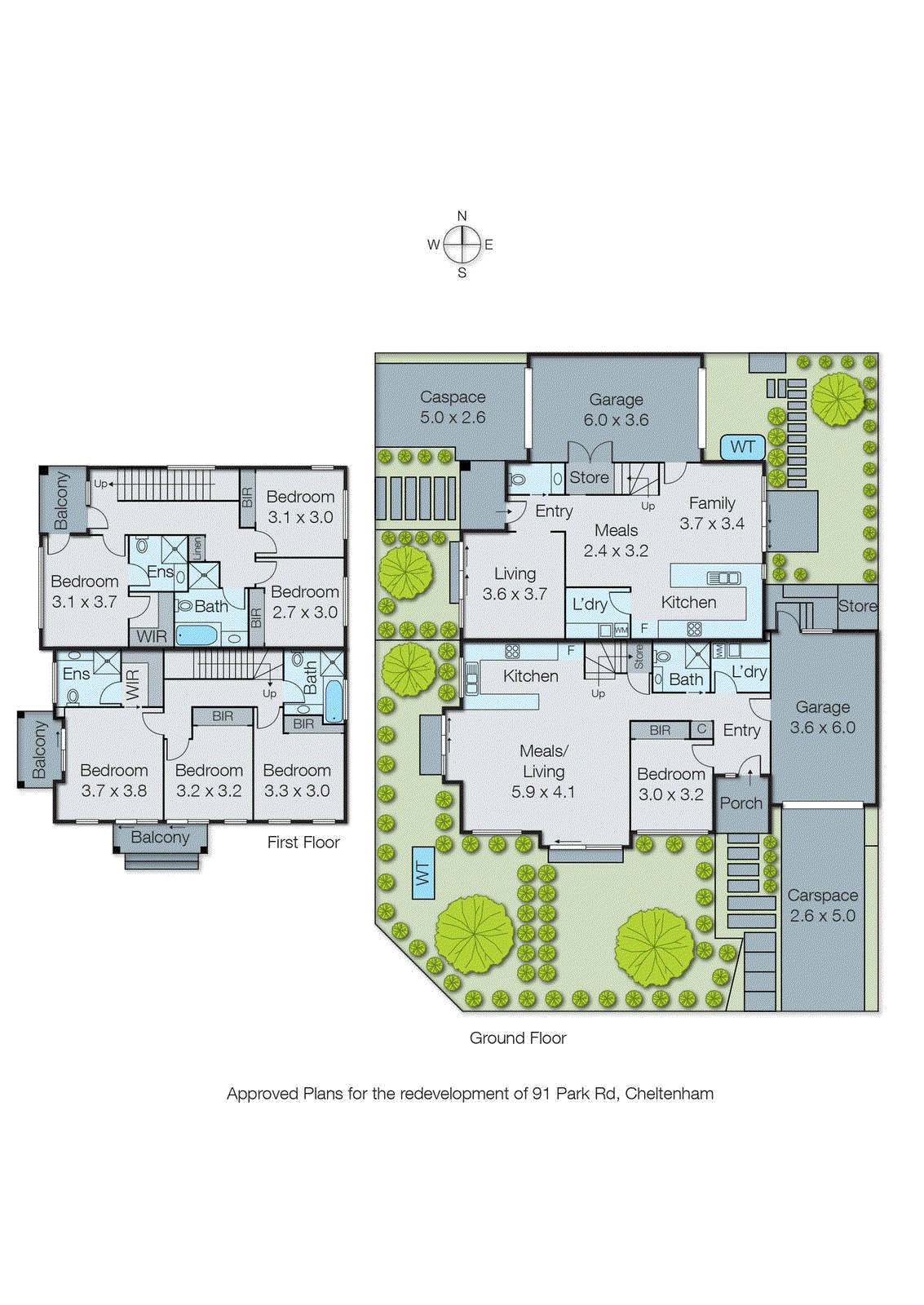 91 Park Road, Cheltenham VIC 3192 - Floorplan