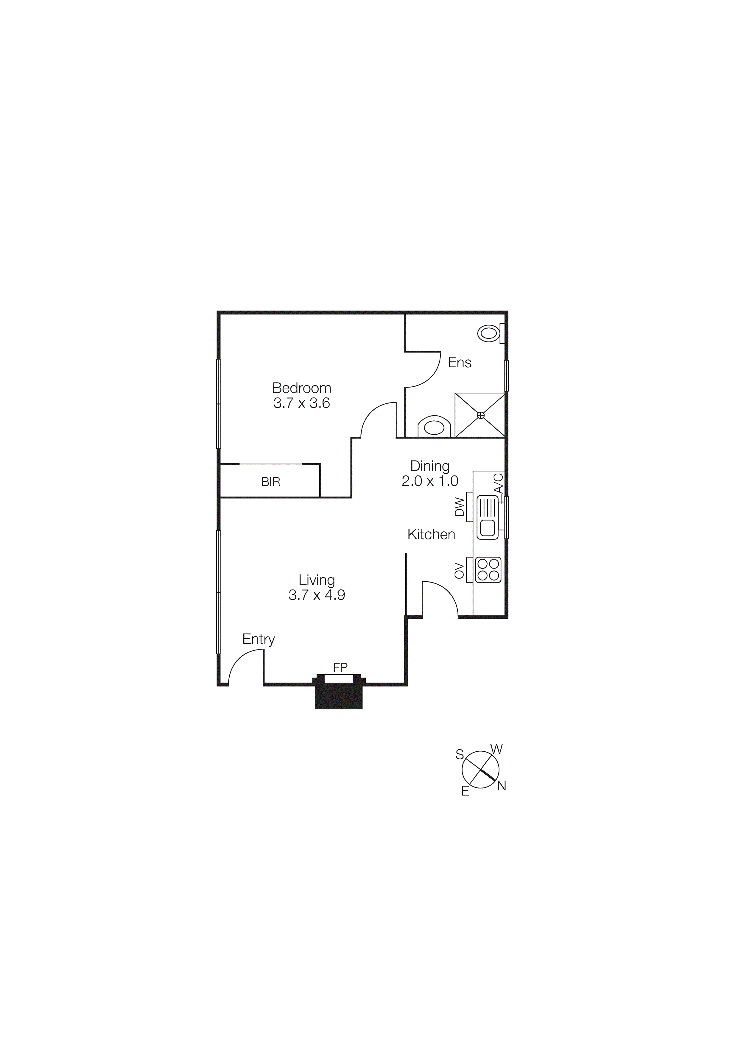9/1 Park Street, St Kilda West VIC 3182 - Floorplan