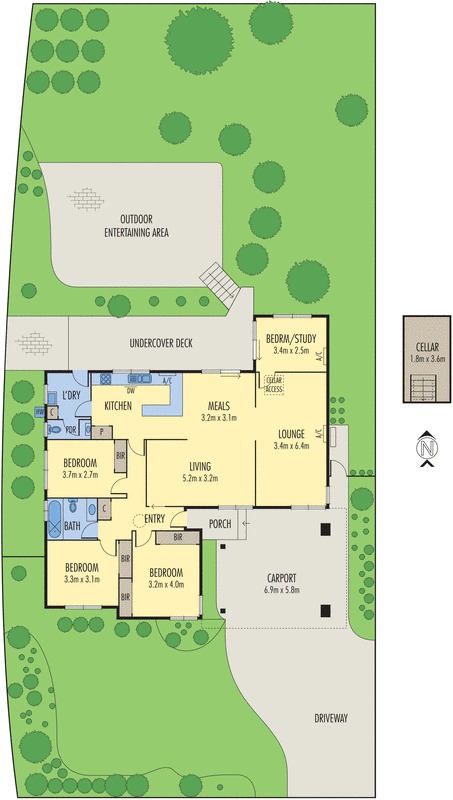 91 Therese Avenue, Mount Waverley VIC 3149 - Floorplan