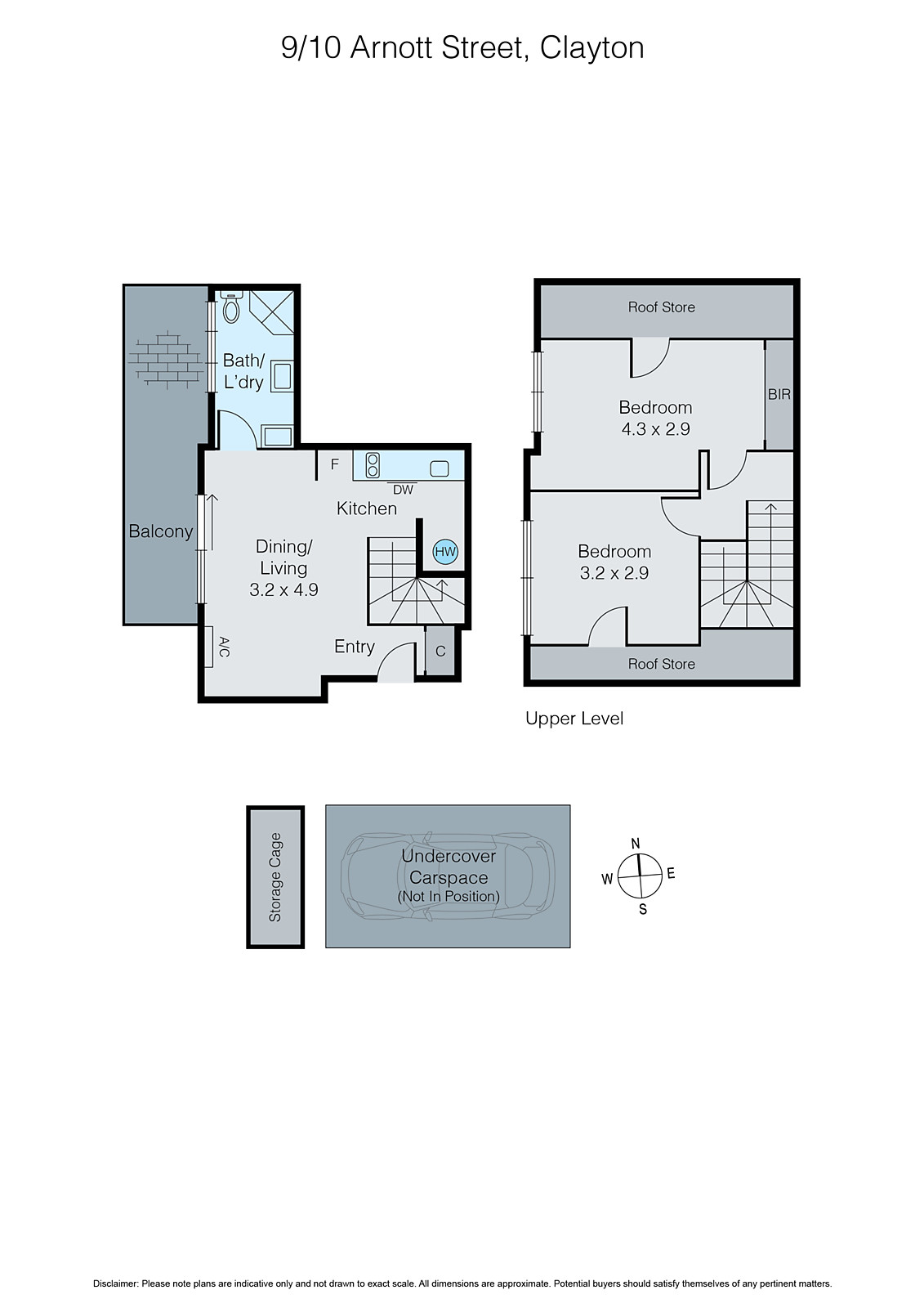 9/10 Arnott Street, Clayton VIC 3168 - Floorplan