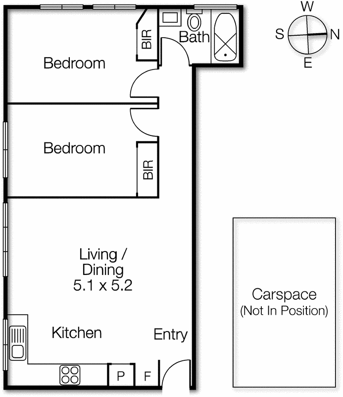 9/10 Tivoli Road, South Yarra VIC 3141 - Floorplan