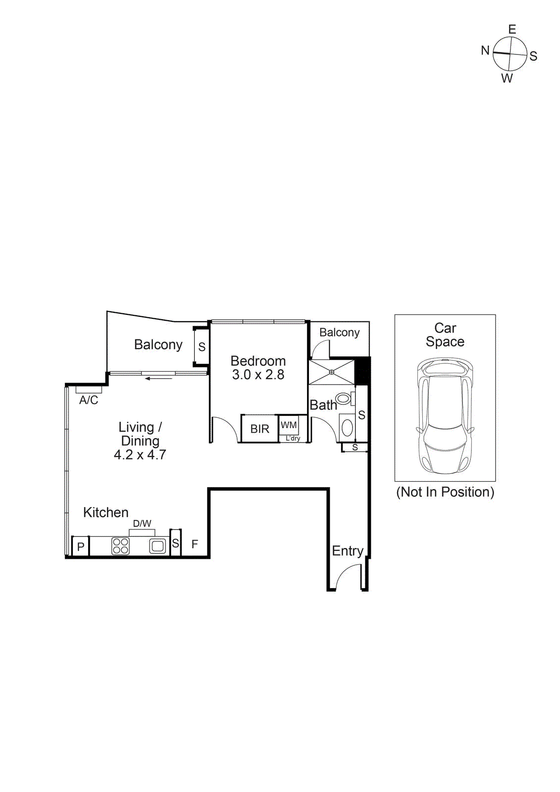 910/229 Toorak Road, South Yarra VIC 3141 - Floorplan
