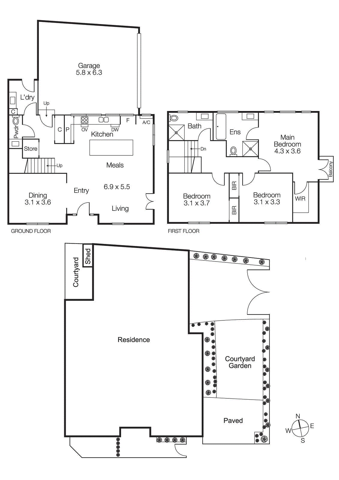 911 Hampton Street, Brighton VIC 3186 - Floorplan
