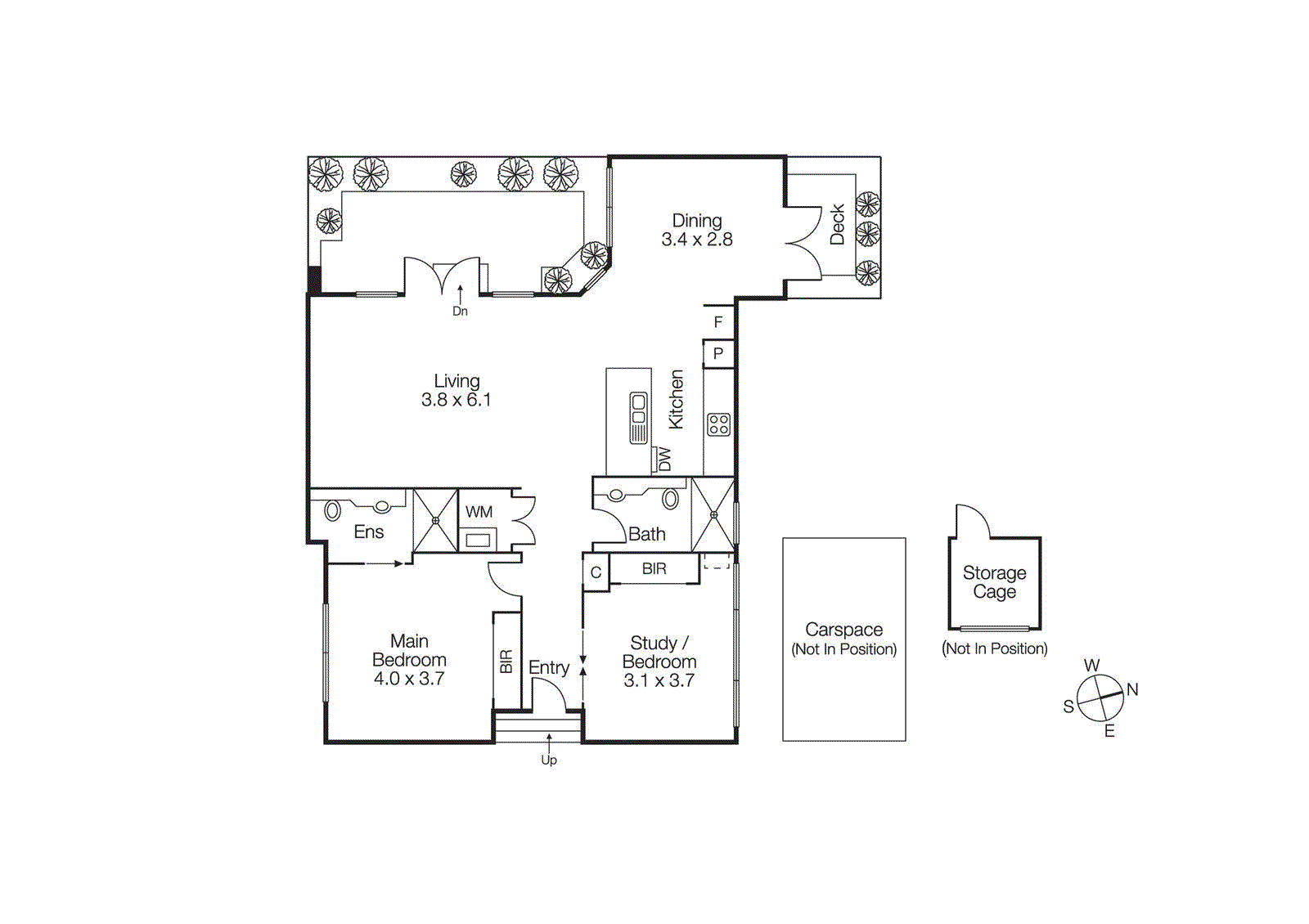 9/110 Martin Street, Brighton VIC 3186 - Floorplan