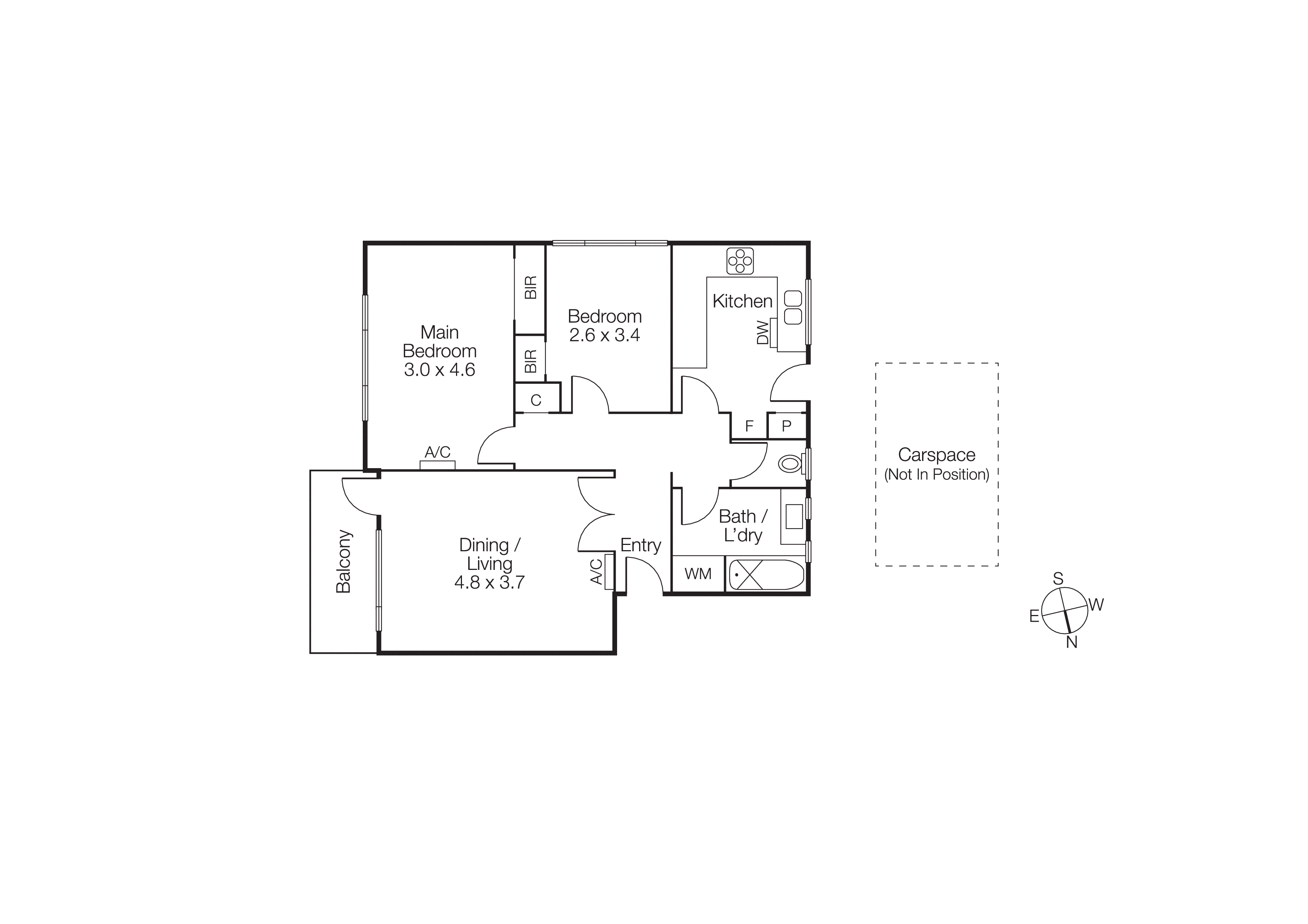 9/117 Westbury Street, Balaclava VIC 3183 - Floorplan