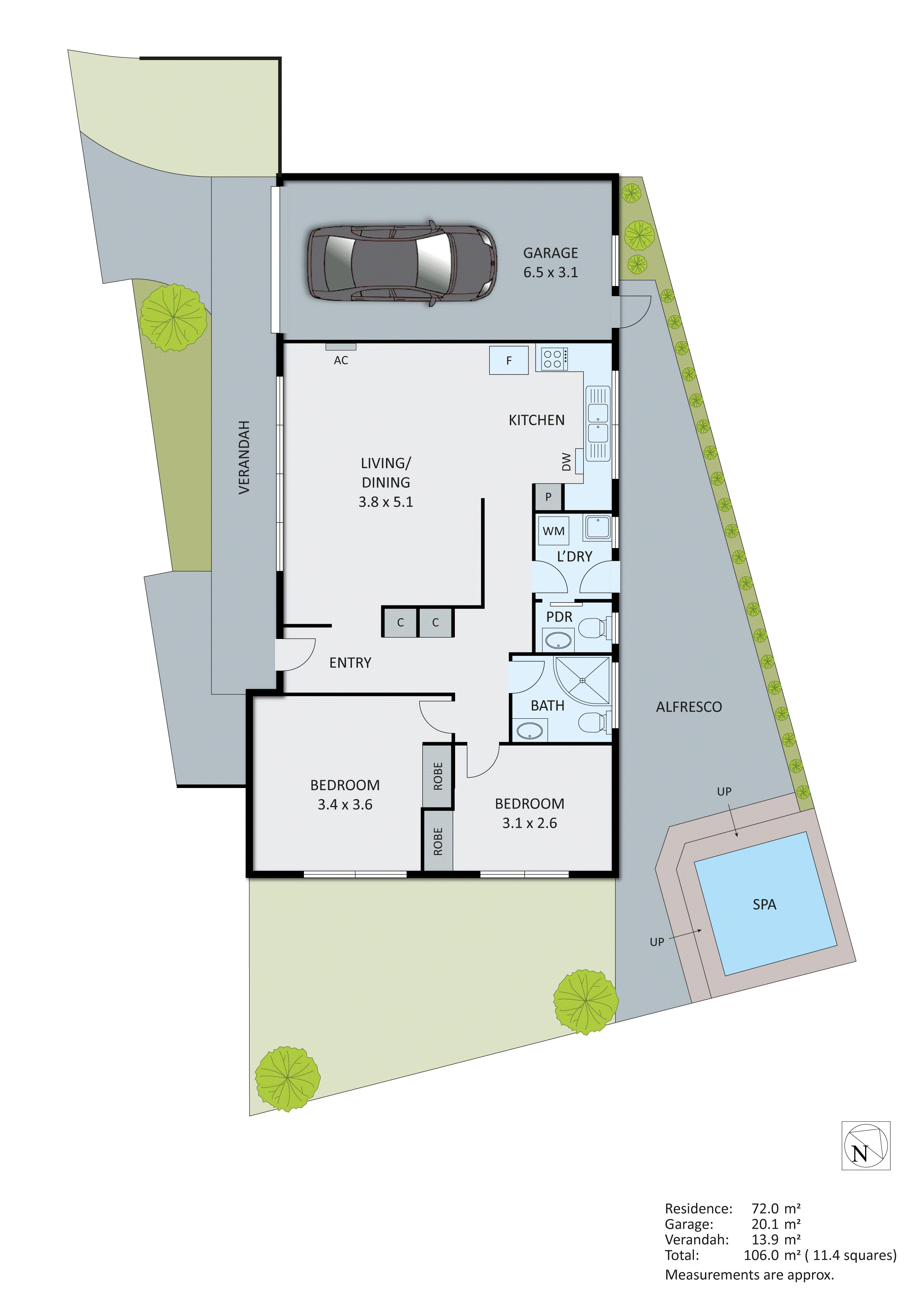 9/119-121 Centre Dandenong Road, Dingley Village VIC 3172 - Floorplan