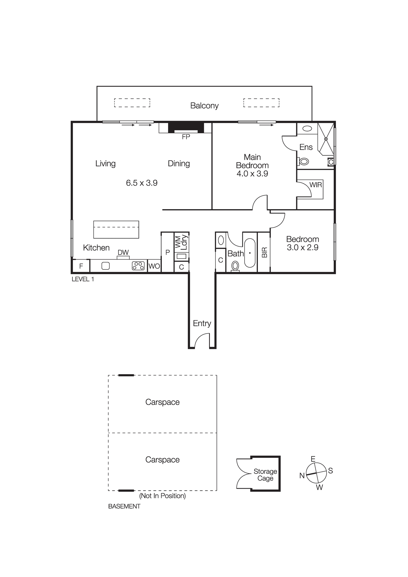 9/12 Gleniffer Avenue, Brighton East VIC 3187 - Floorplan