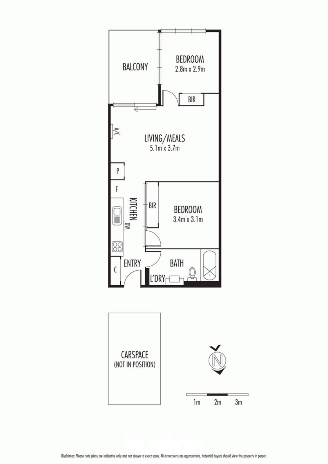 9/131 Glen Eira Road, ST KILDA EAST VIC 3183 - Floorplan