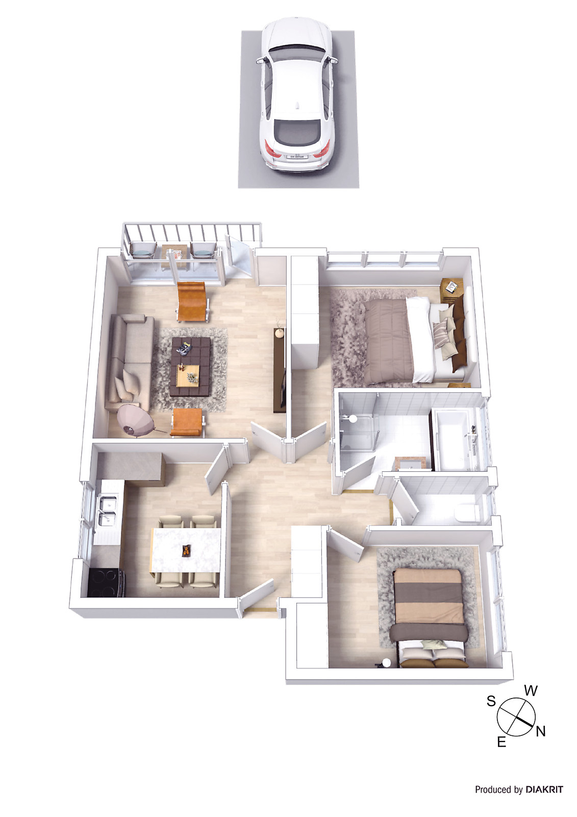 9/14 Mitford Street, St Kilda VIC 3182 - Floorplan