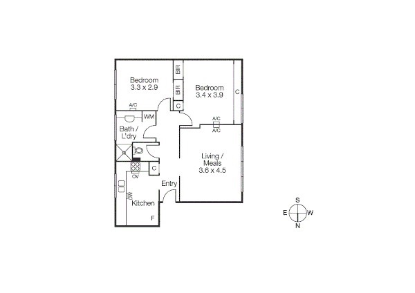 9/146 Alma Road, St Kilda East VIC 3183 - Floorplan