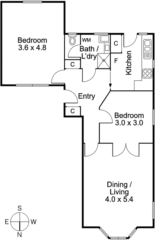 9/147 Alma Road, St Kilda East VIC 3183 - Floorplan