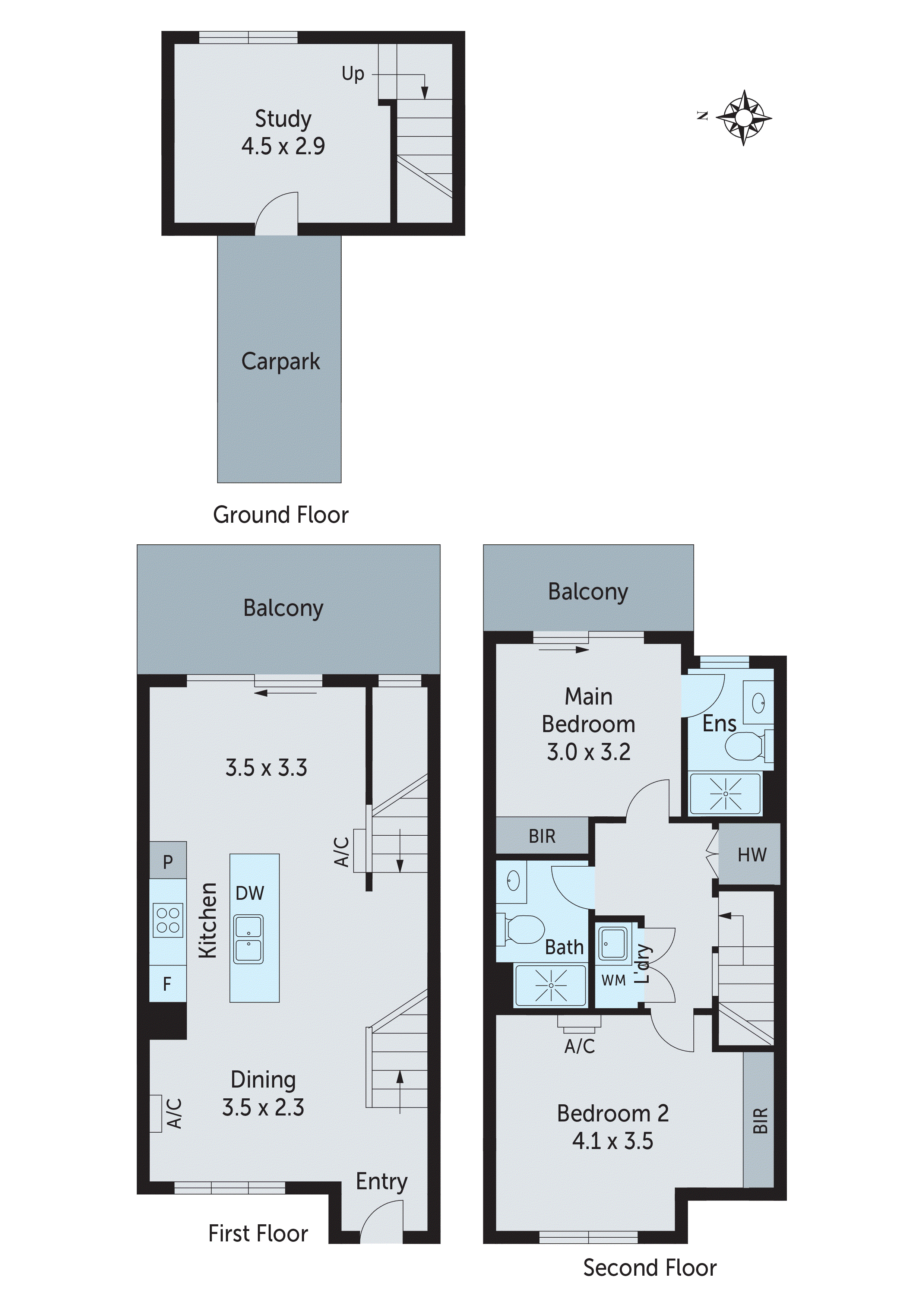 9/156 Pigdons Road, Highton VIC 3216 - Floorplan