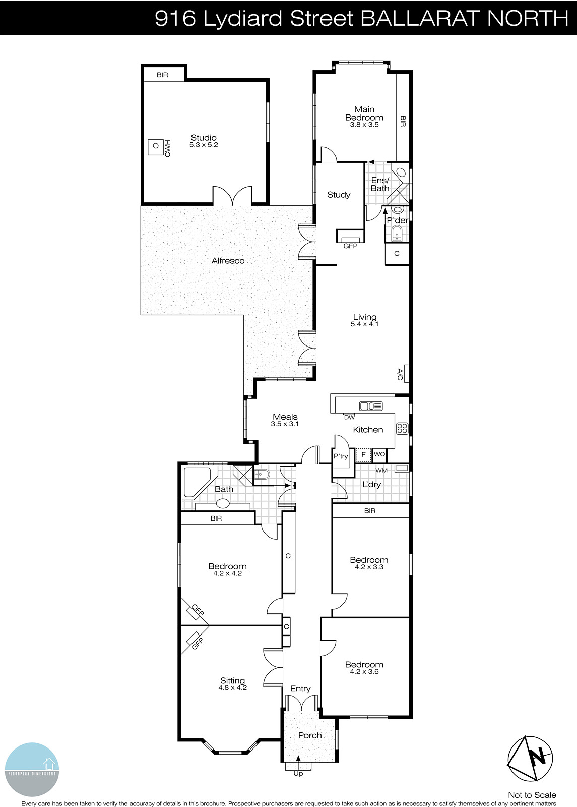 916 Lydiard Street North, Ballarat North VIC 3350 - Floorplan