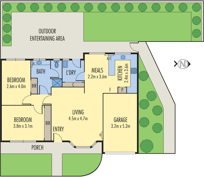 9/169 Torquay Road, Grovedale VIC 3216 - Floorplan