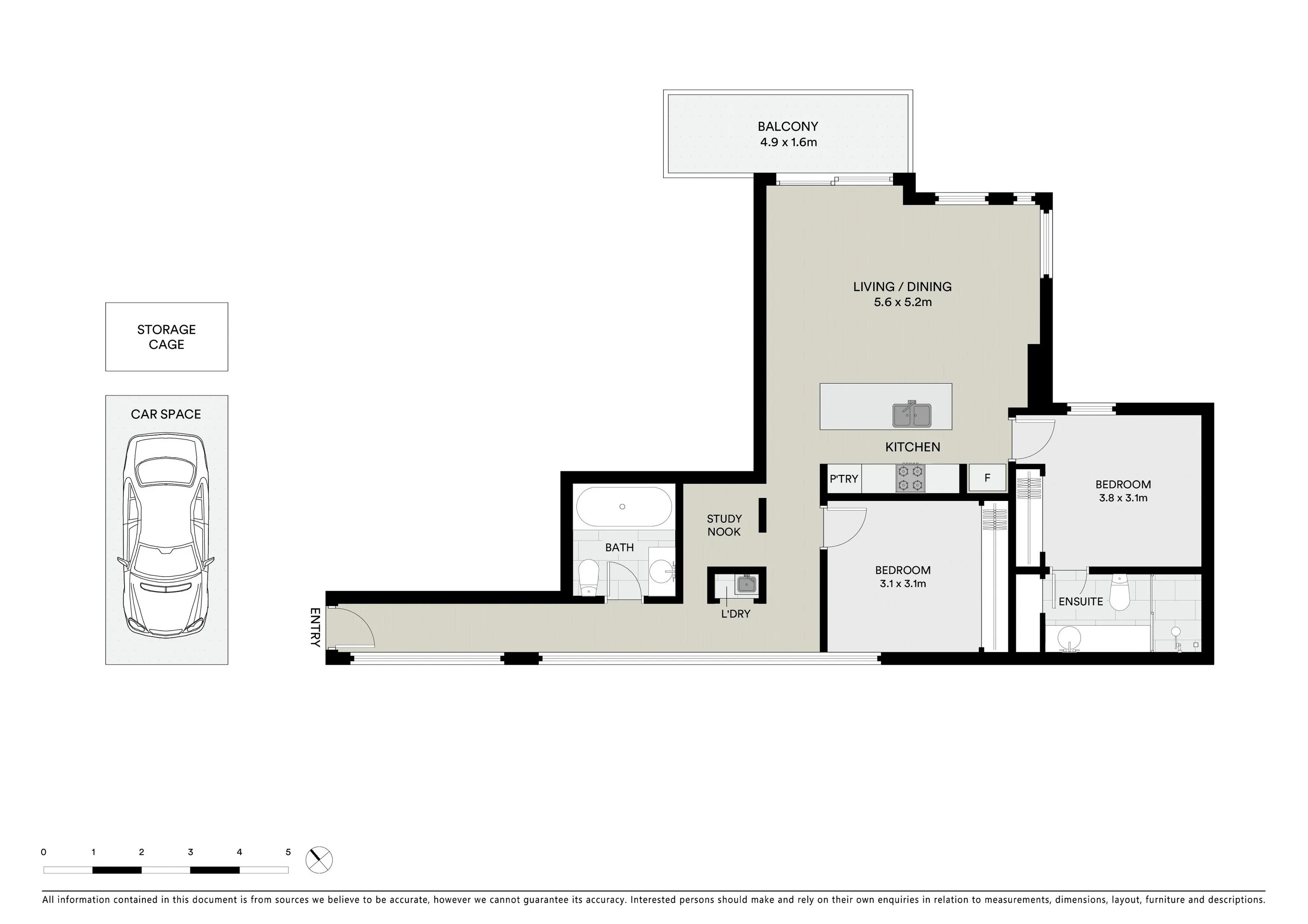 9/17 Pine Avenue, Elwood VIC 3184 - Floorplan