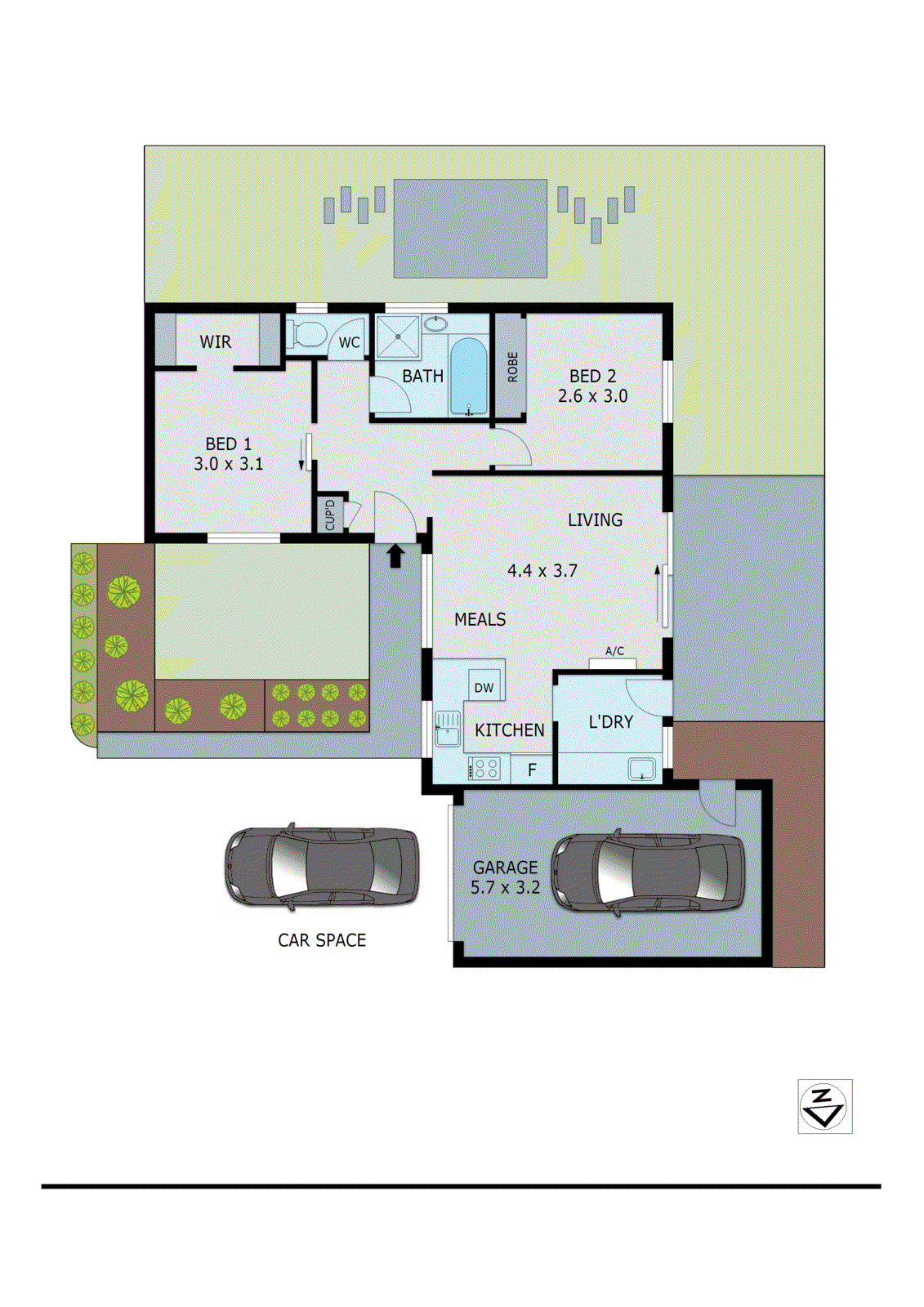 9/174 Centre Dandenong Road, Dingley Village VIC 3172 - Floorplan