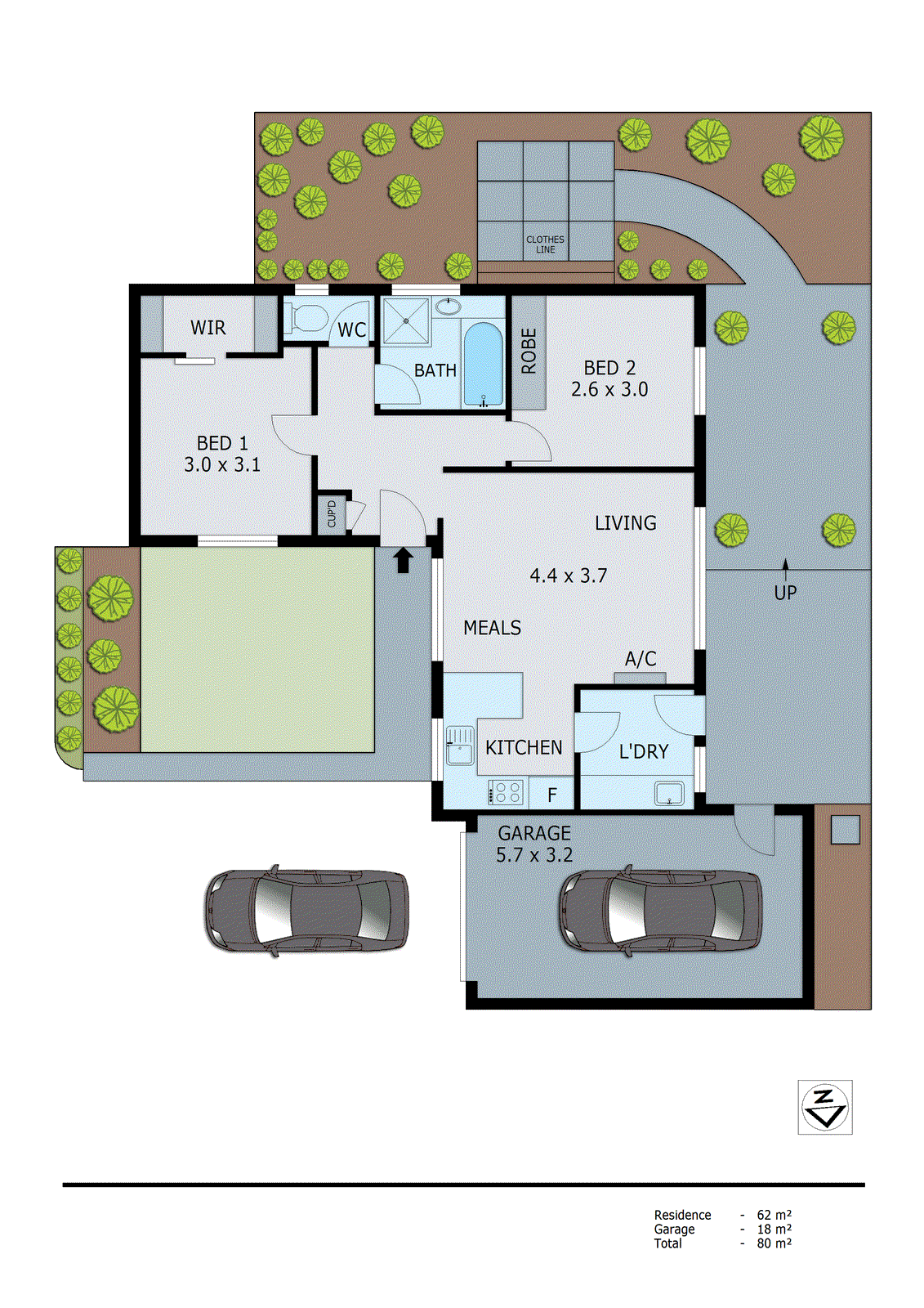 9/174 Centre Dandenong Road, Dingley Village VIC 3172 - Floorplan