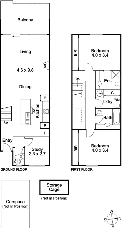 9/185 Barkly Street, St Kilda VIC 3182 - Floorplan