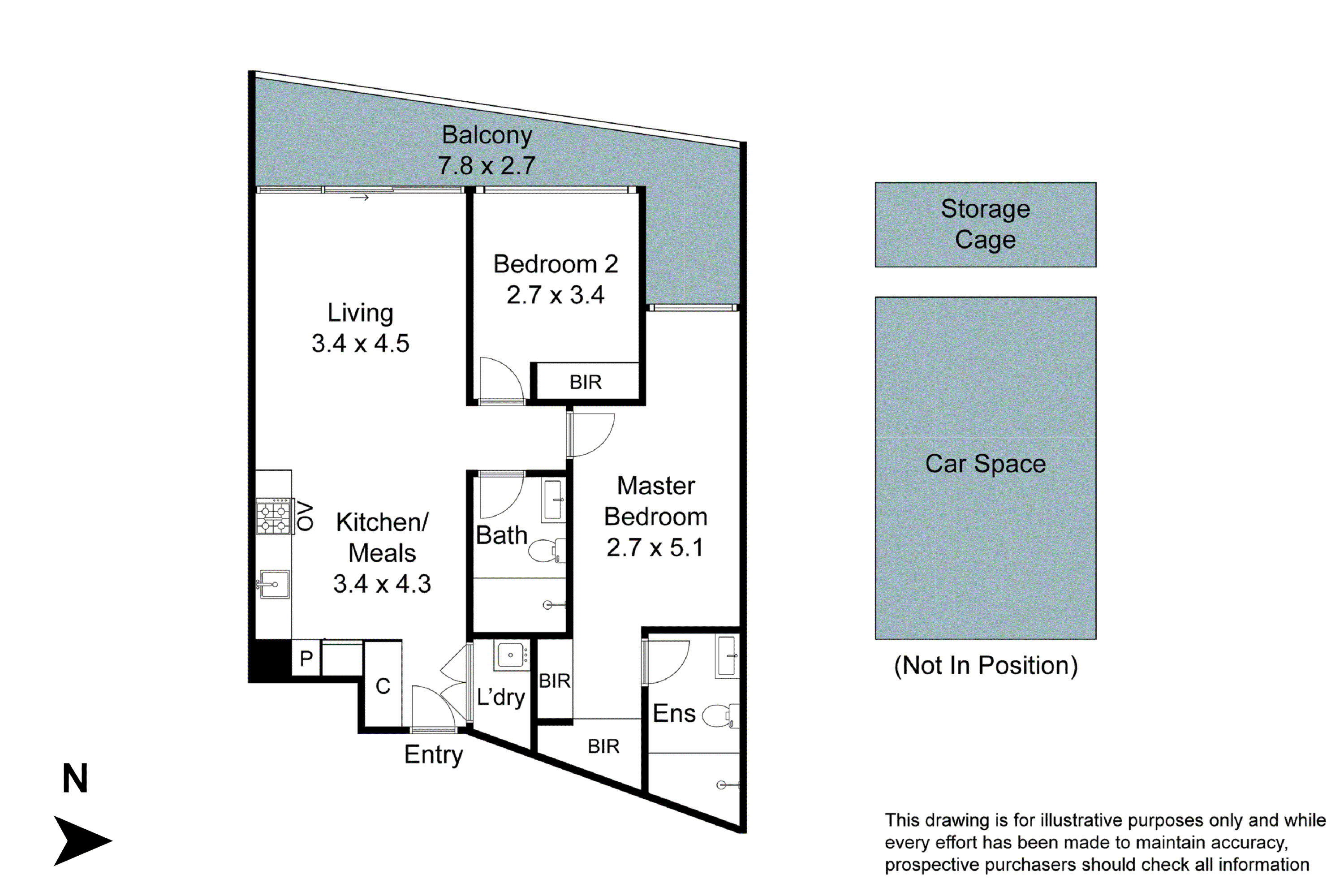 918/52-54 Osullivan Road, Glen Waverley VIC 3150 - Floorplan