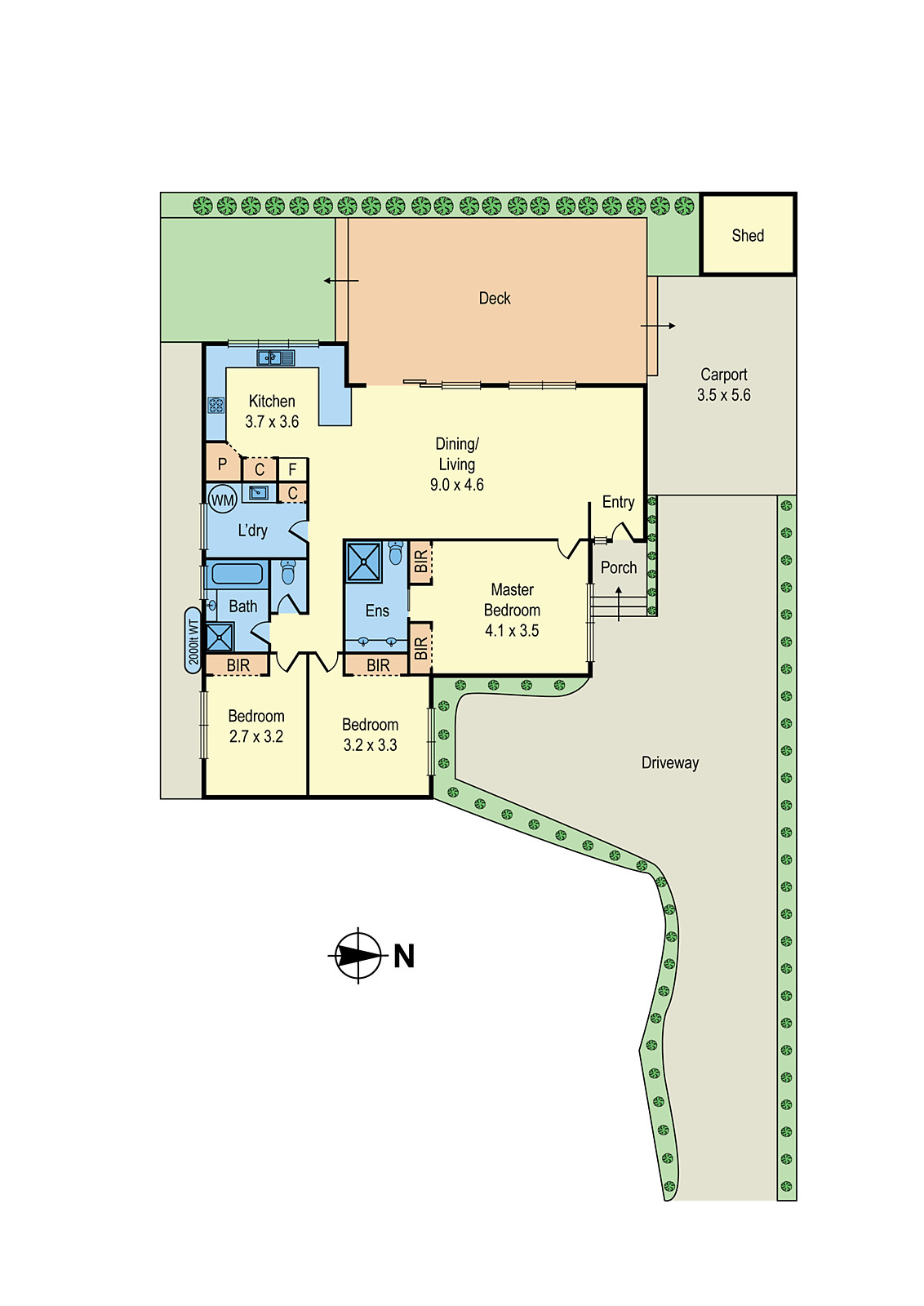 91A Chute Street, Mordialloc VIC 3195 - Floorplan
