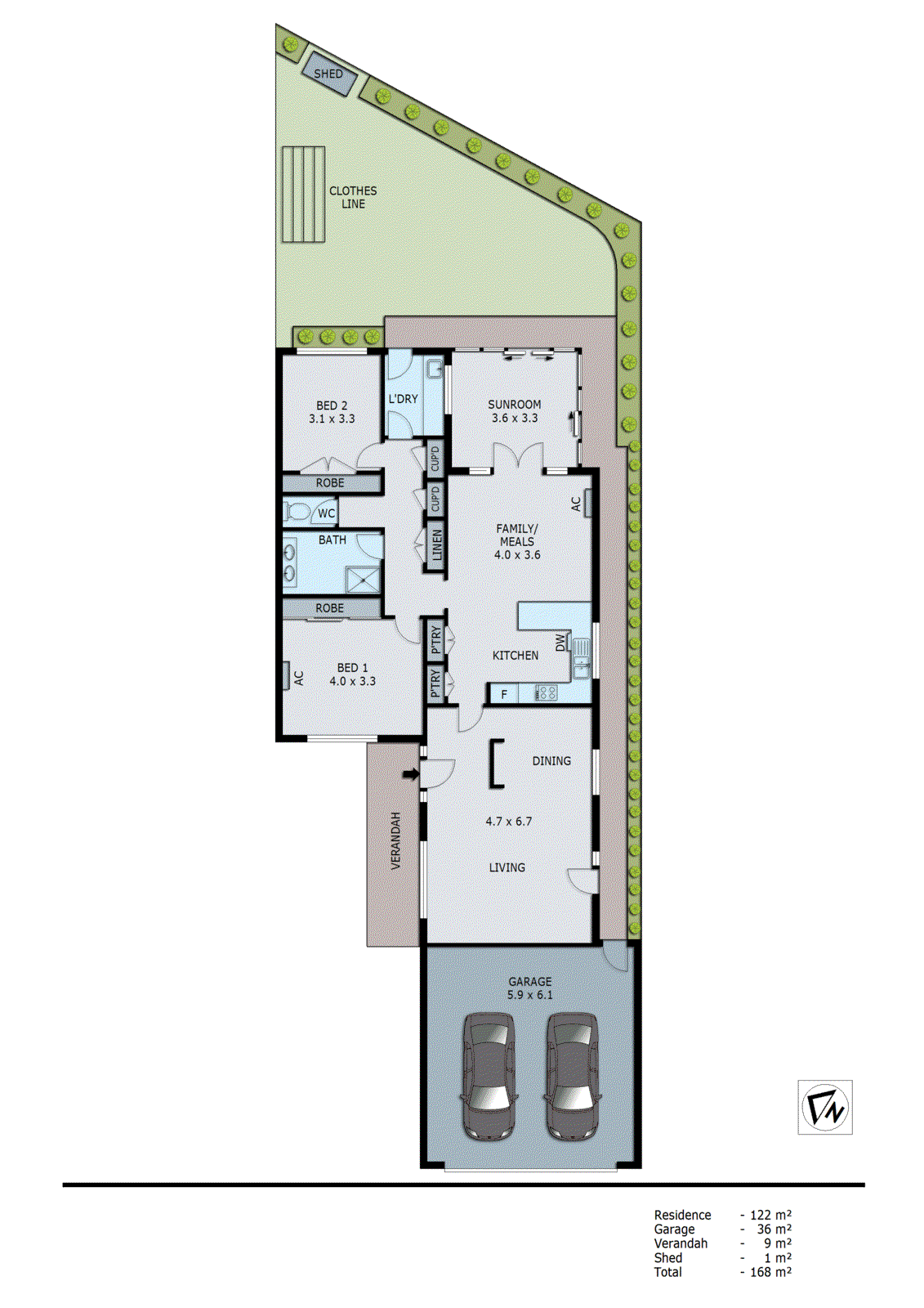 9/2-4 Greenview Close, Dingley Village VIC 3172 - Floorplan