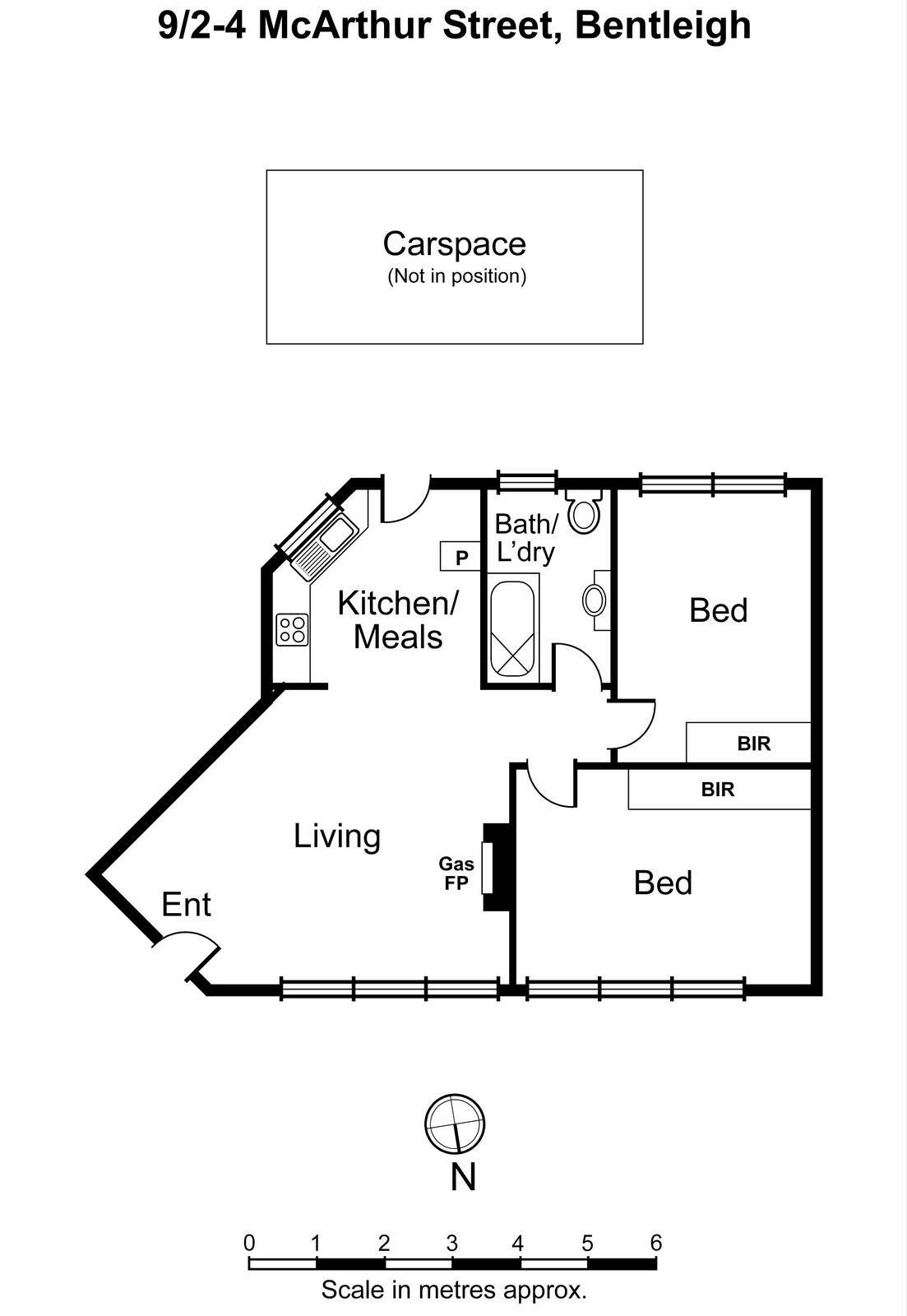 9/2-4 McArthur Street, Bentleigh VIC 3204 - Floorplan