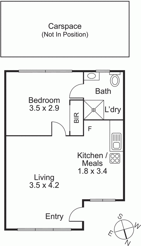 9/2 Marriott Street, ST KILDA VIC 3182 - Floorplan