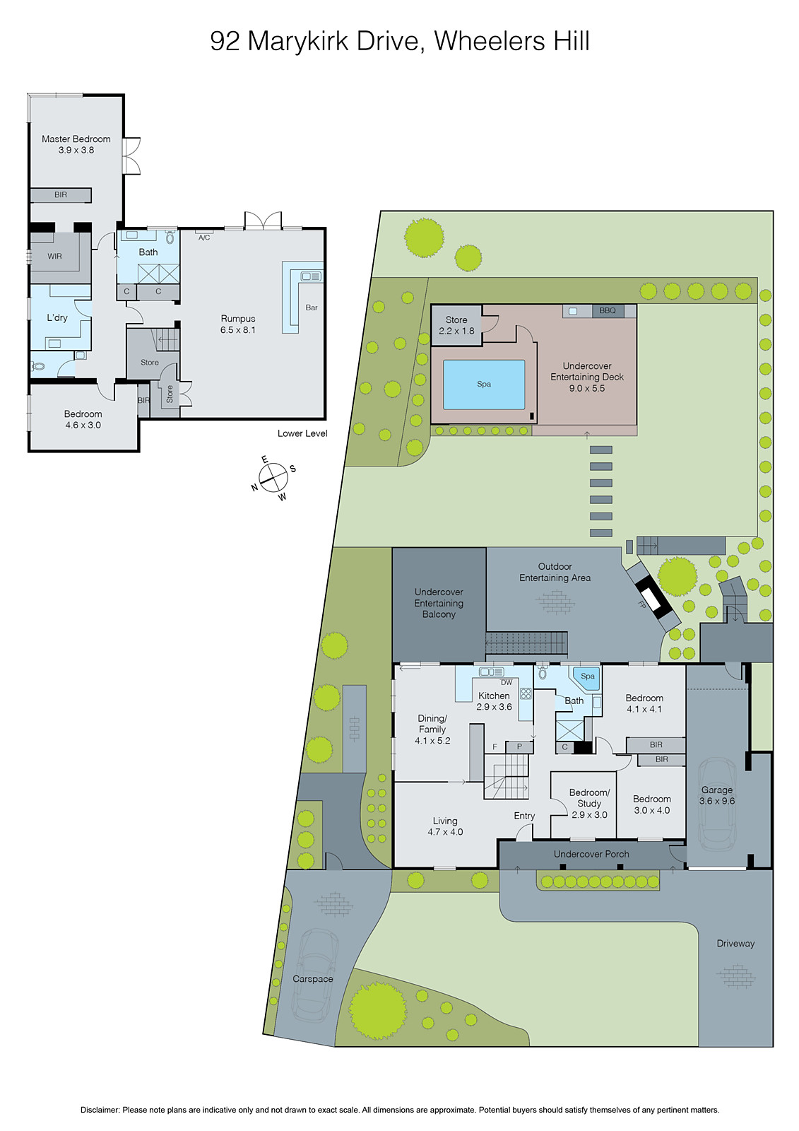 92 Marykirk Drive, Wheelers Hill VIC 3150 - Floorplan