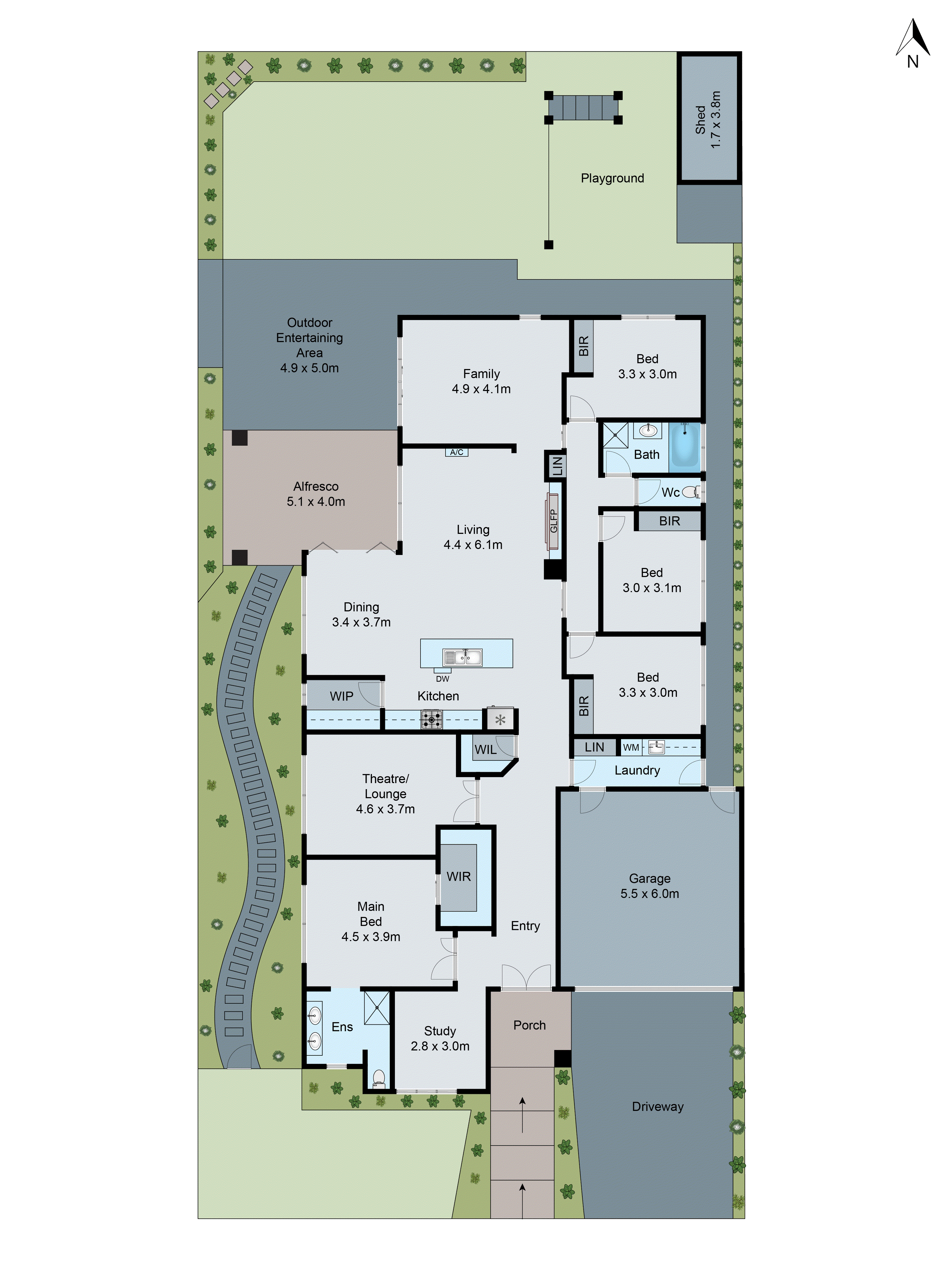 92 Pollard Drive, Leopold VIC 3224 - Floorplan