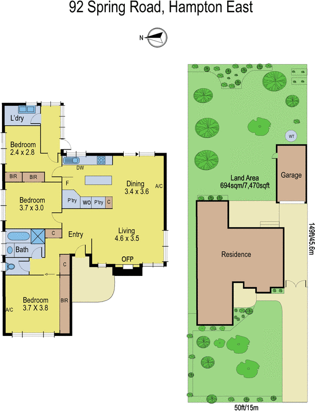 92 Spring Road, Hampton East VIC 3188 - Floorplan