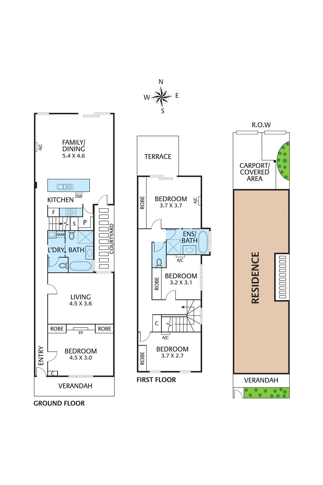 92 Stafford Street, Abbotsford - Floorplan 1