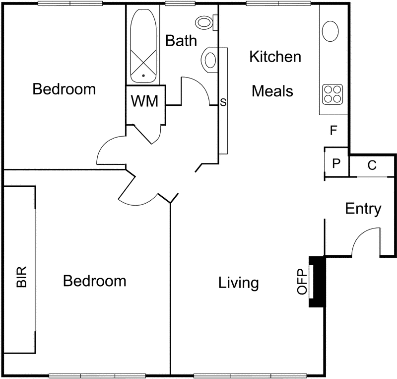 9/203 Brighton Road, Elwood VIC 3184 - Floorplan