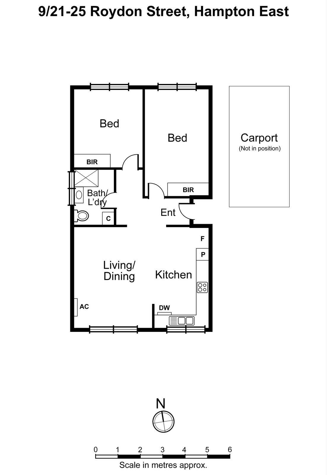 9/21 Roydon Street, Hampton East VIC 3188 - Floorplan
