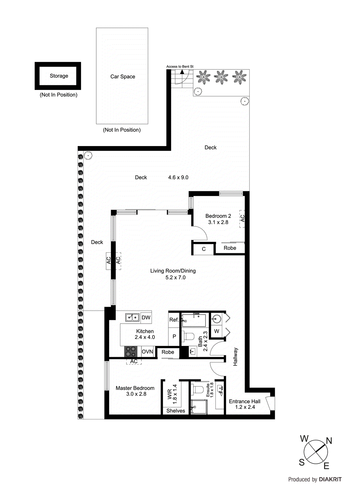 9/22 Bent Street, Bentleigh VIC 3204 - Floorplan