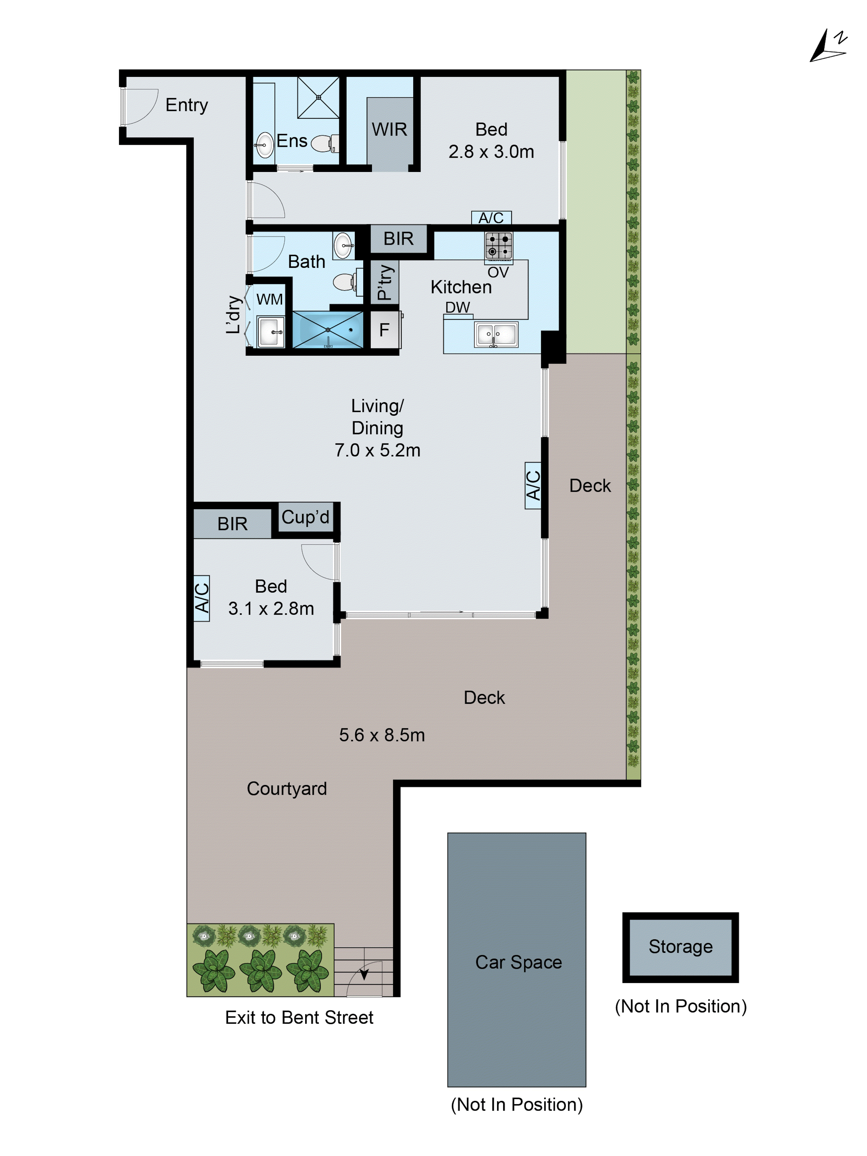 9/22 Bent Street, Bentleigh VIC 3204 - Floorplan