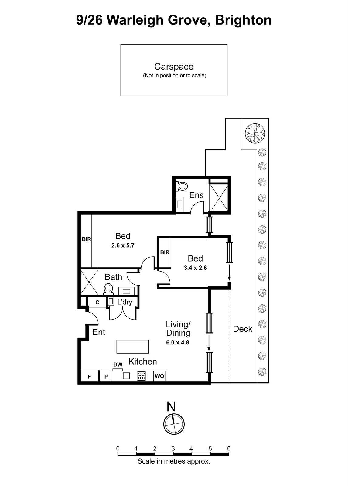 9/26 Warleigh Grove, Brighton VIC 3186 - Floorplan