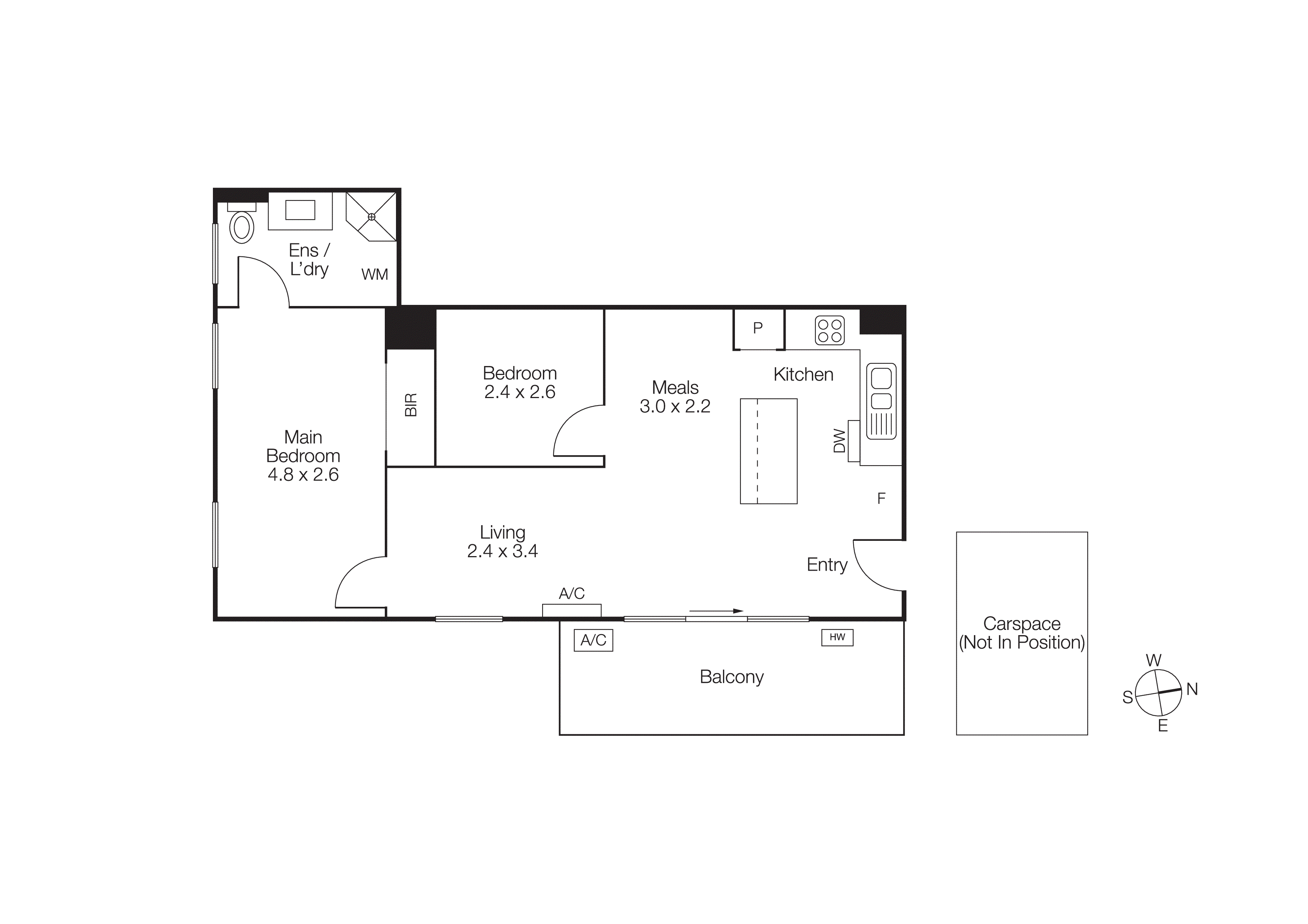 9/26 Wellington Street, St Kilda VIC 3182 - Floorplan