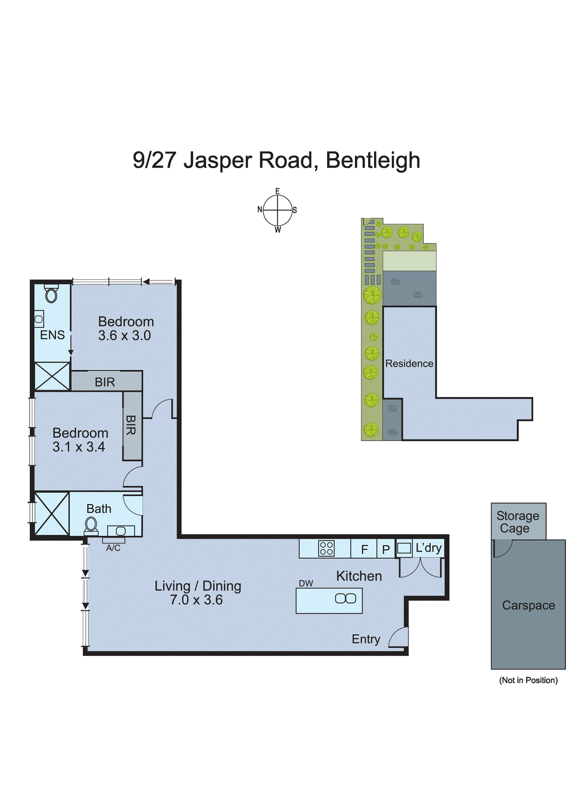 9/27 Jasper Road, Bentleigh VIC 3204 - Floorplan