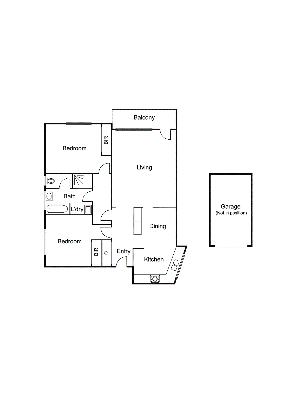 9/3 Alexandra Avenue, Elsternwick VIC 3185 - Floorplan