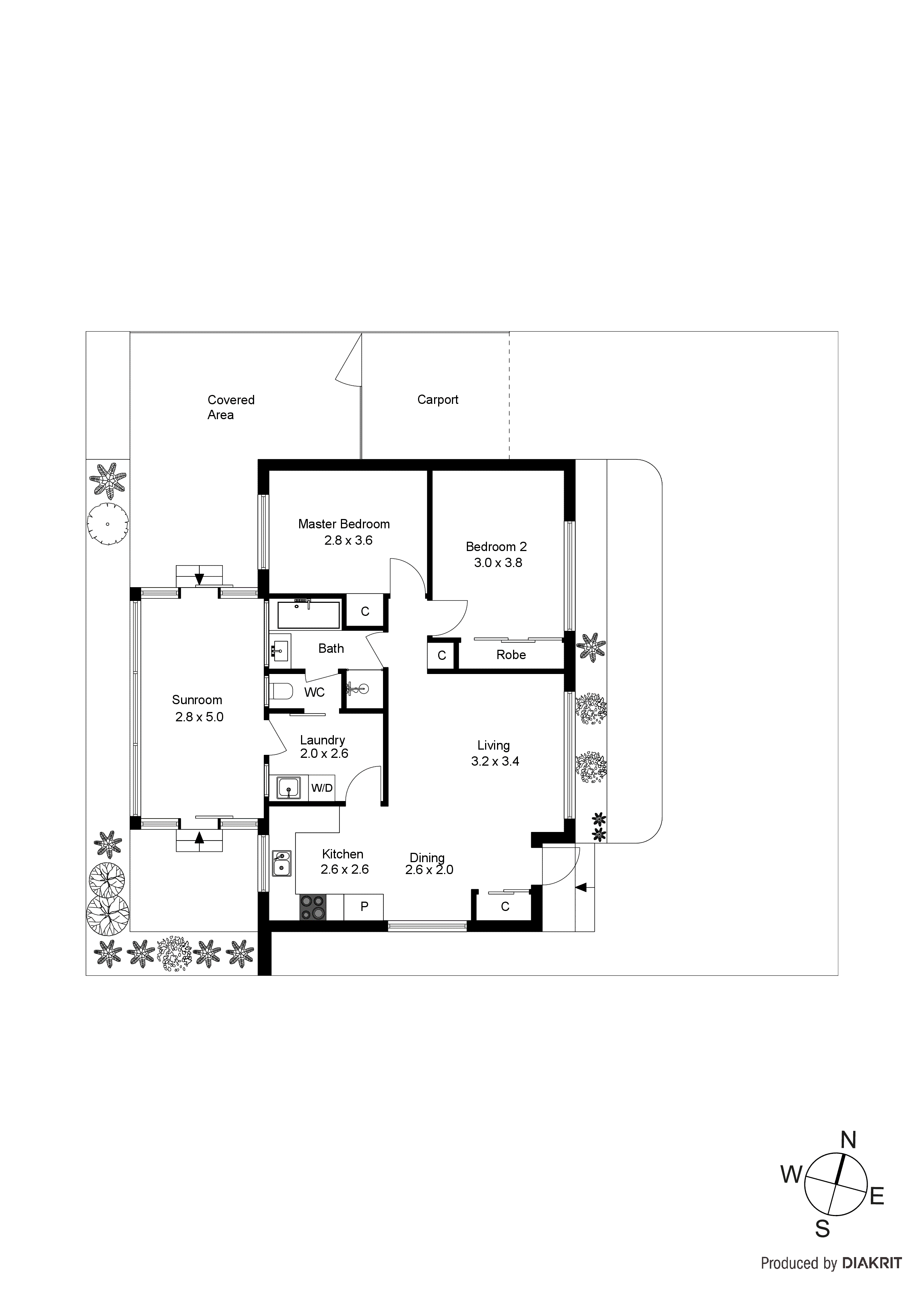 9/3 Alexandra Street, Aspendale VIC 3195 - Floorplan